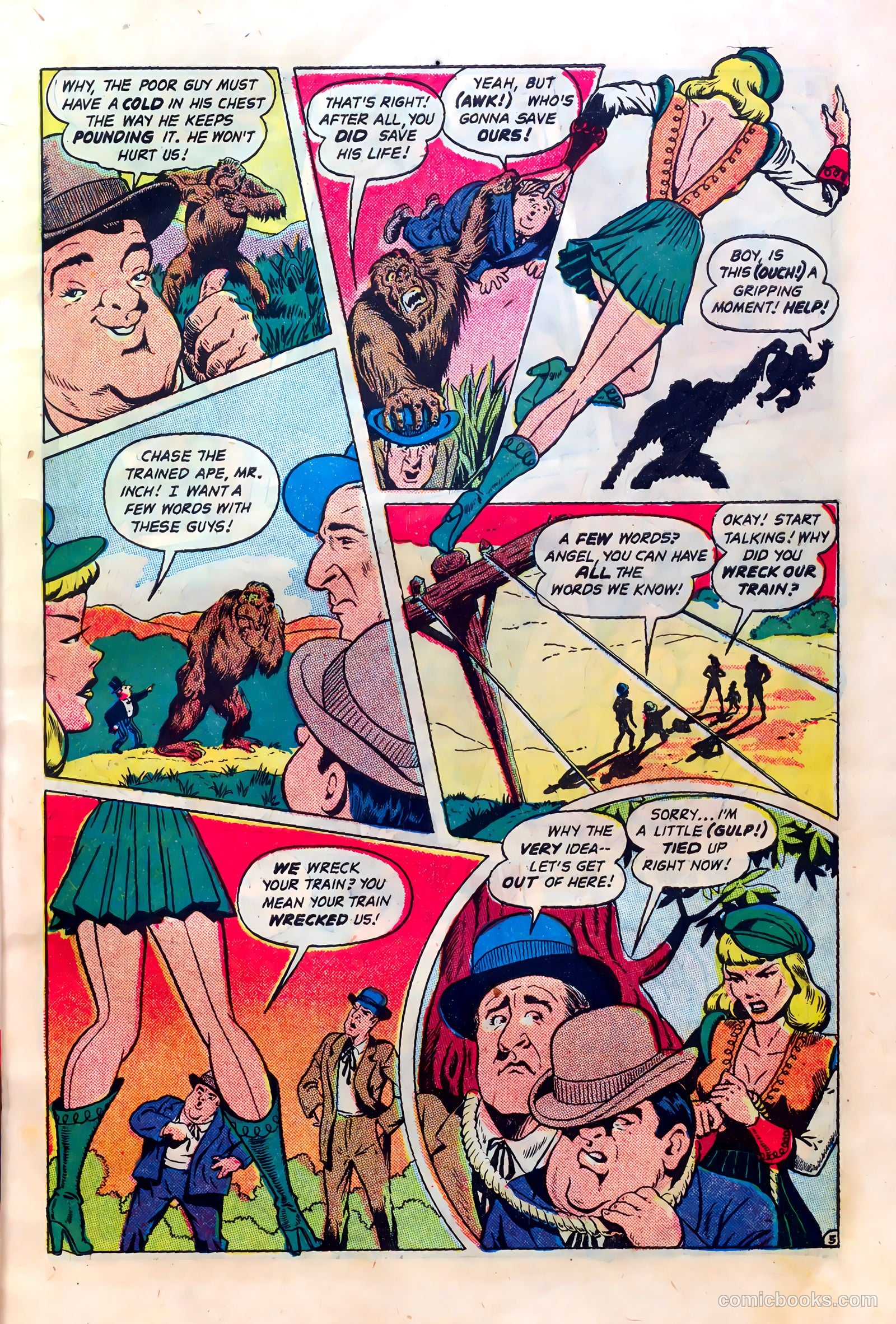 Abbott and Costello Comics #4 (1948) — page 7 of 36