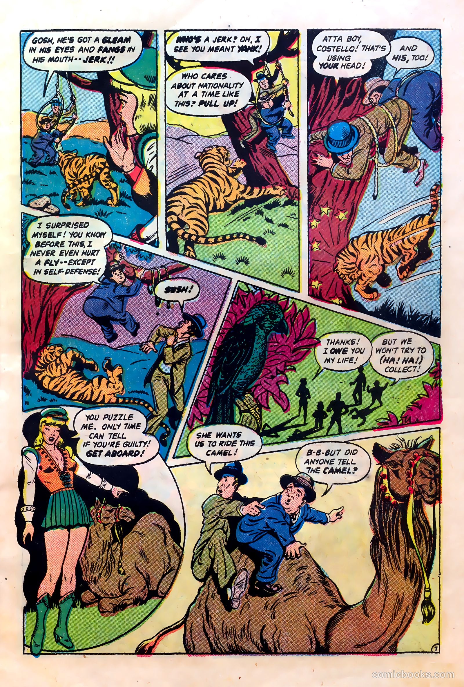 Abbott and Costello Comics #4 (1948) — page 9 of 36