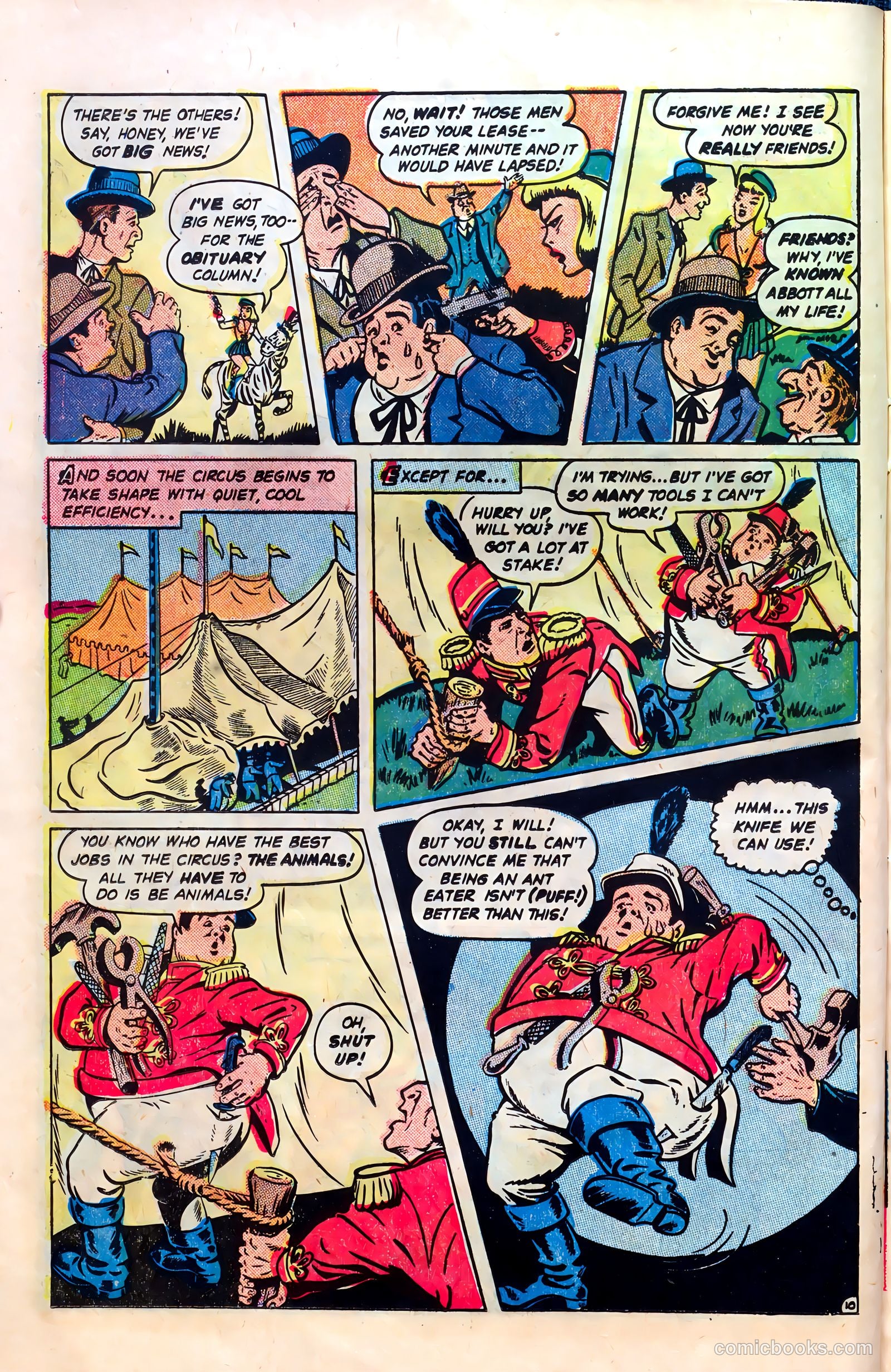Abbott and Costello Comics #4 (1948) — page 12 of 36