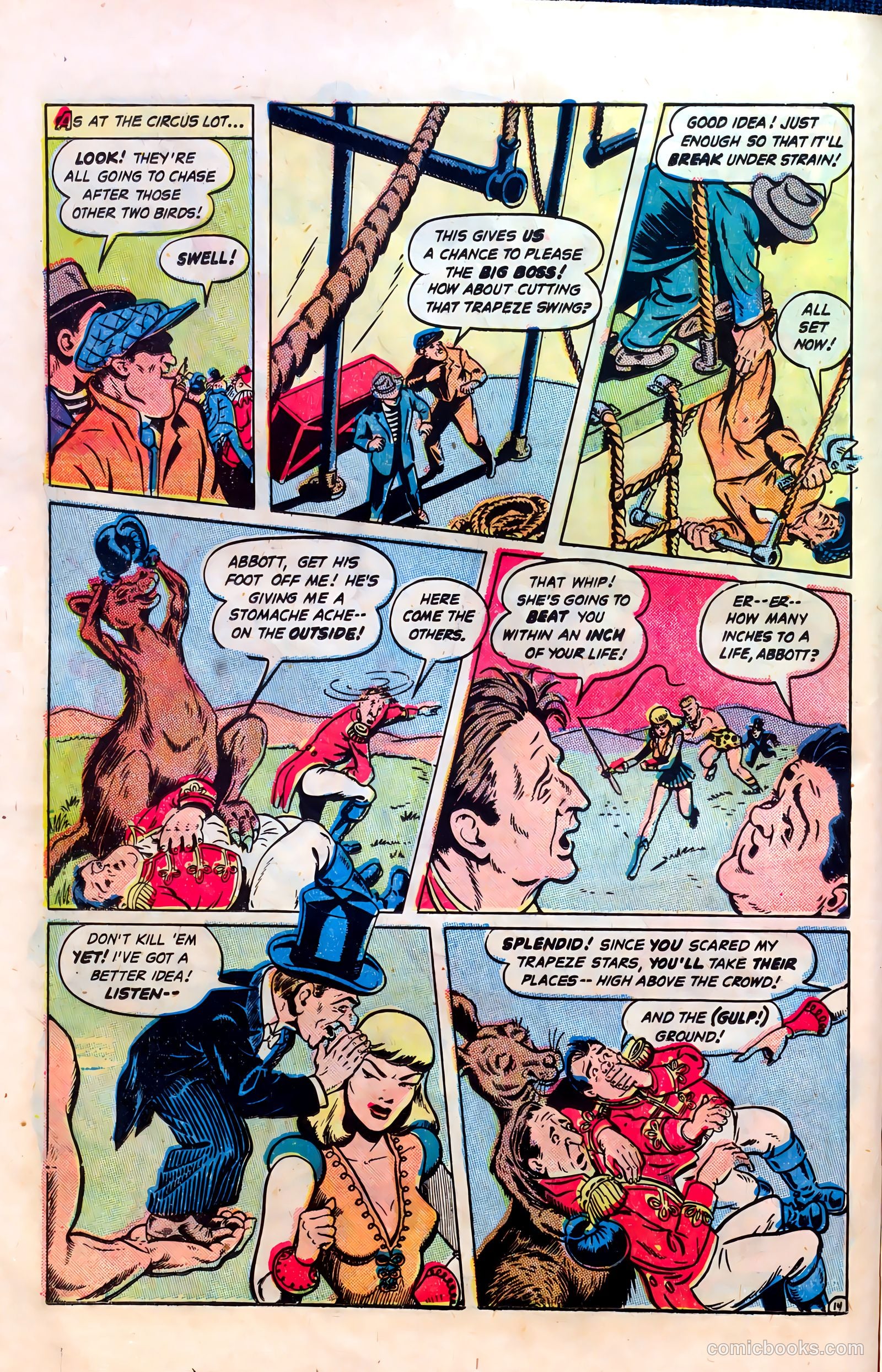 Abbott and Costello Comics #4 (1948) — page 16 of 36