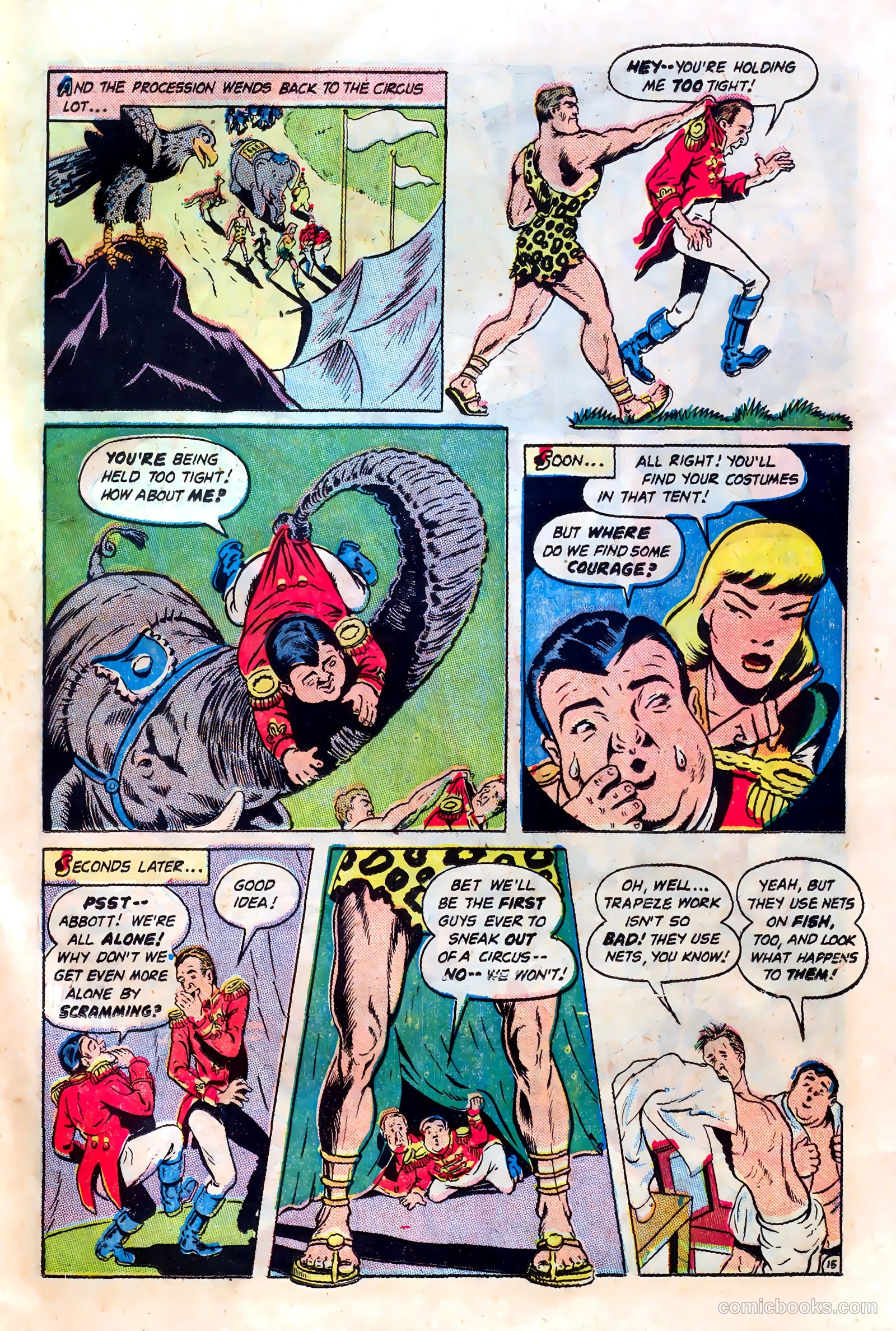 Abbott and Costello Comics #4 (1948) — page 17 of 36