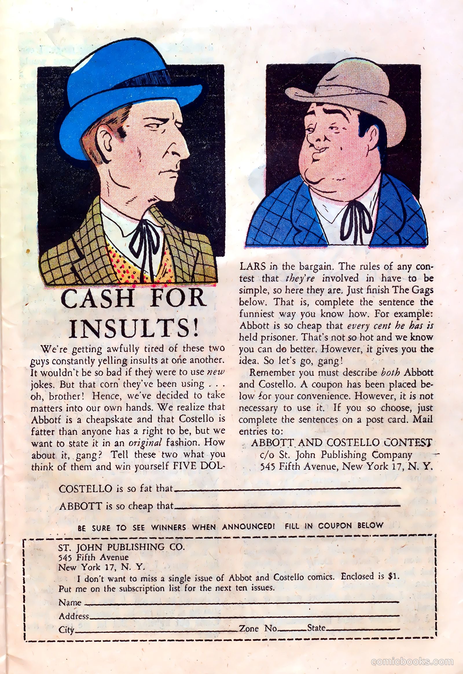 Abbott and Costello Comics #4 (1948) — page 27 of 36