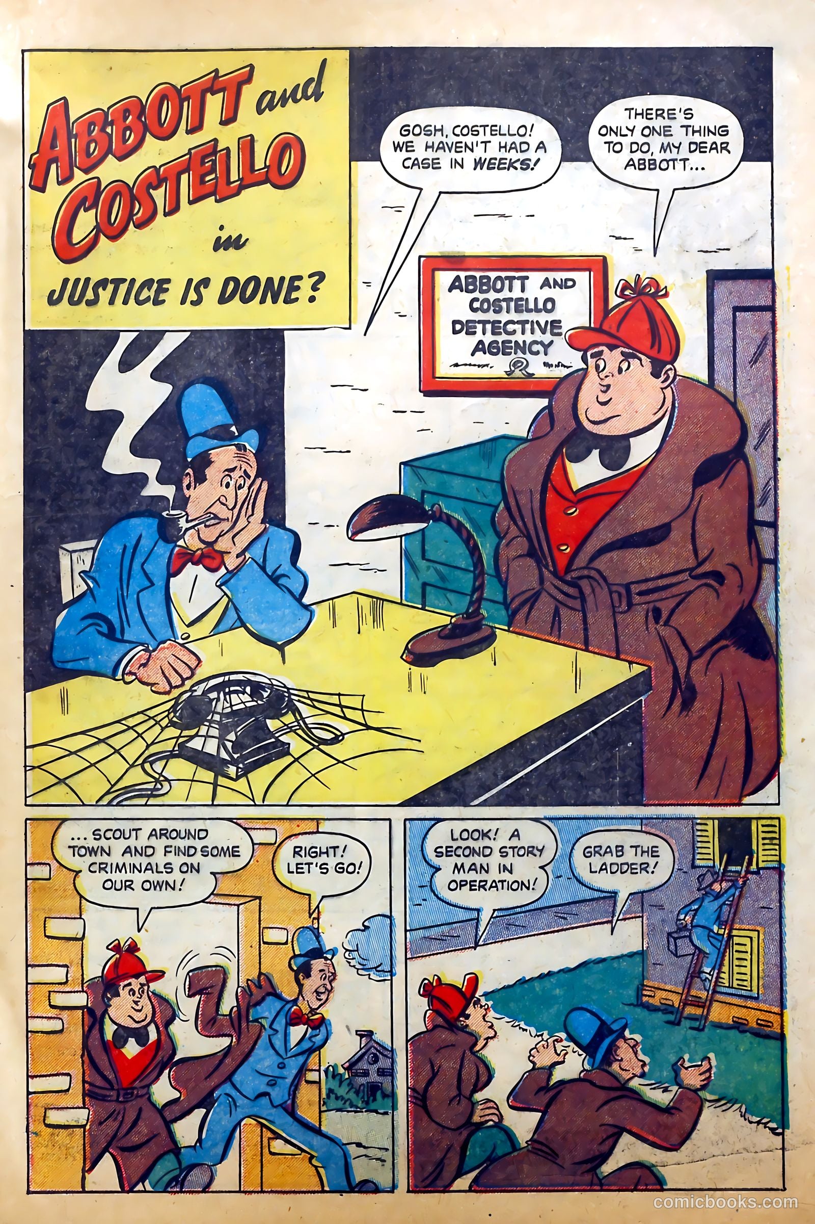 Abbott and Costello Comics #40 (1956) — page 3 of 36