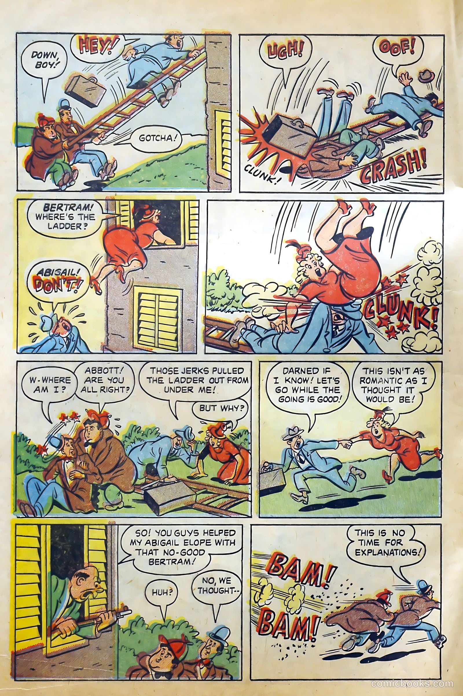 Abbott and Costello Comics #40 (1956) — page 4 of 36