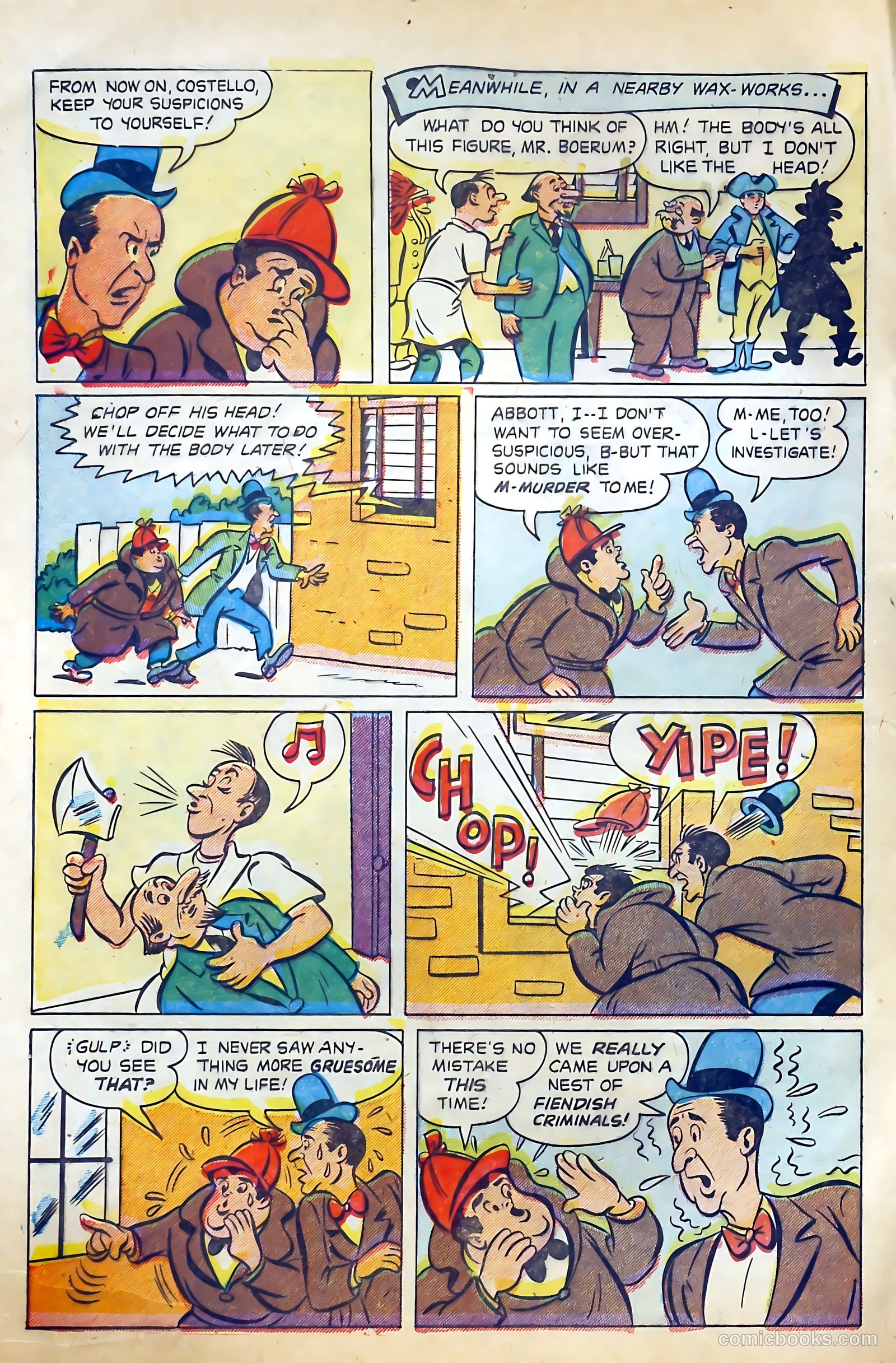 Abbott and Costello Comics #40 (1956) — page 6 of 36