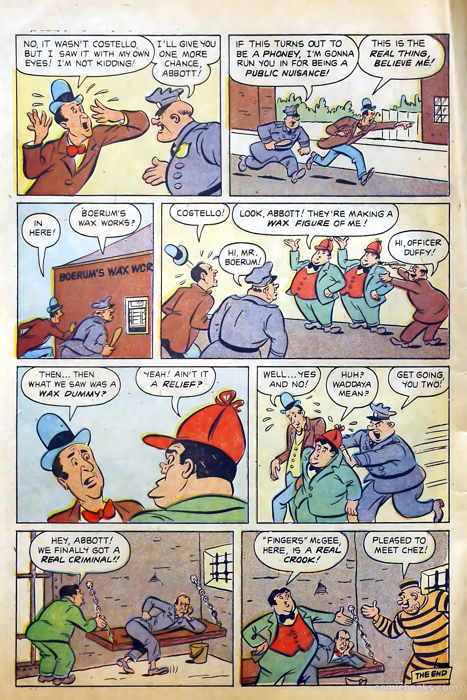 Abbott and Costello Comics #40 (1956) — page 8 of 36
