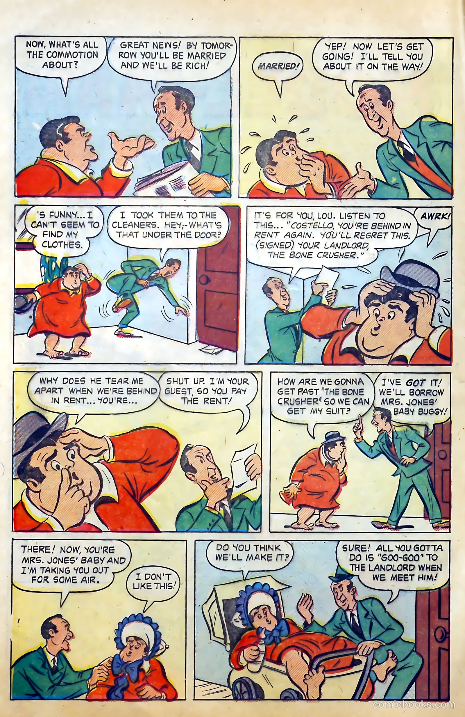 Abbott and Costello Comics #40 (1956) — page 10 of 36