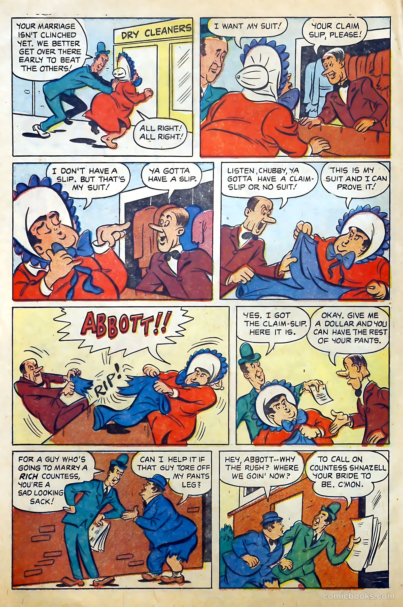Abbott and Costello Comics #40 (1956) — page 12 of 36