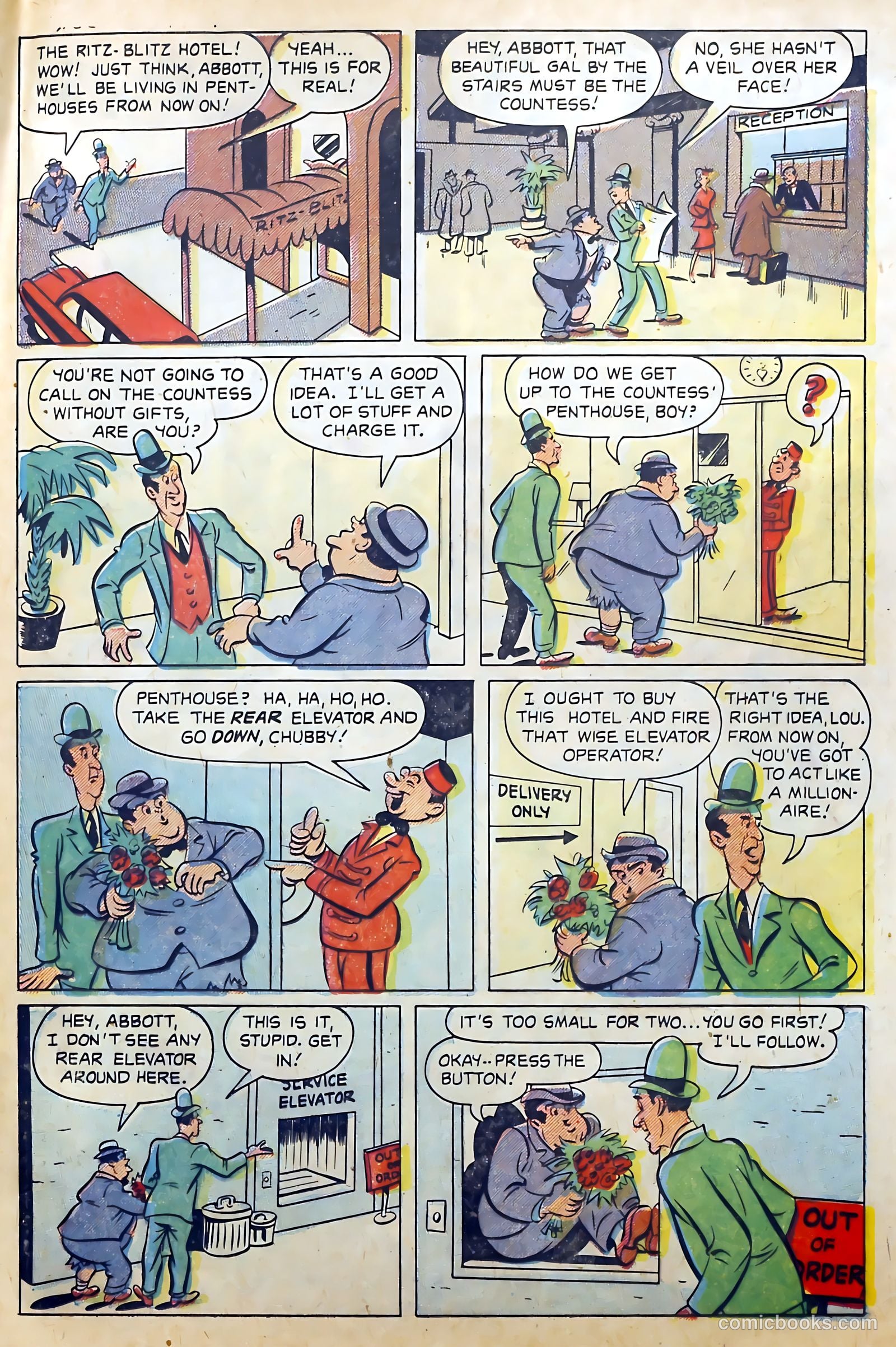 Abbott and Costello Comics #40 (1956) — page 13 of 36