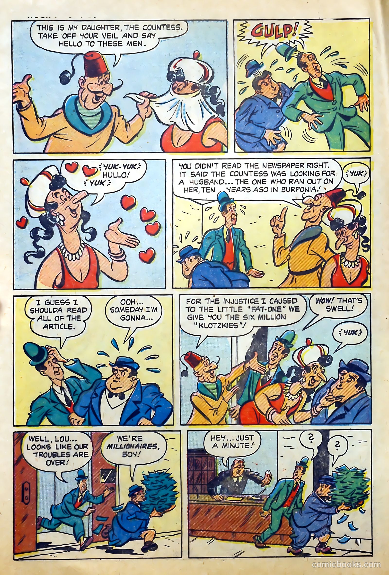 Abbott and Costello Comics #40 (1956) — page 16 of 36
