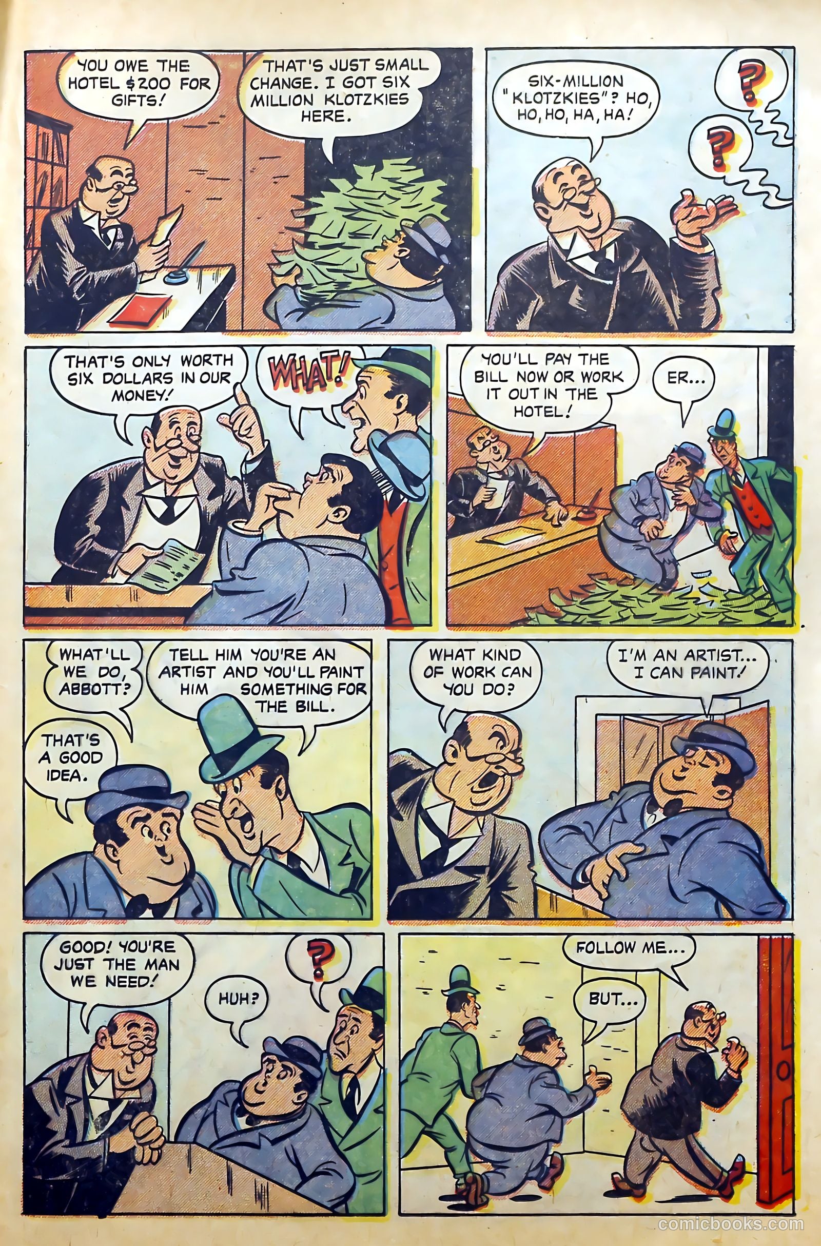 Abbott and Costello Comics #40 (1956) — page 17 of 36