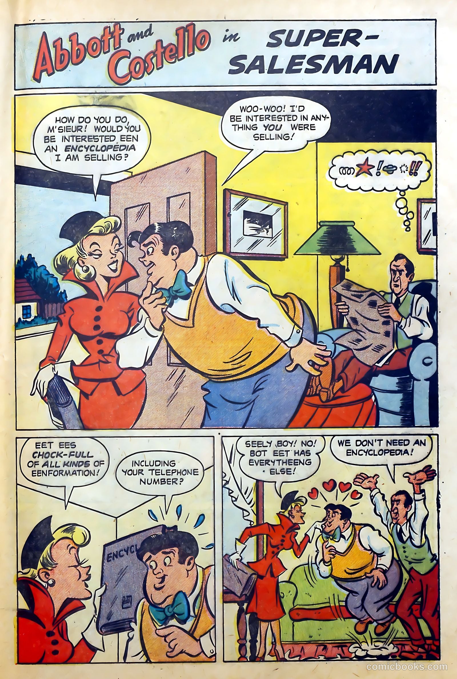Abbott and Costello Comics #40 (1956) — page 19 of 36