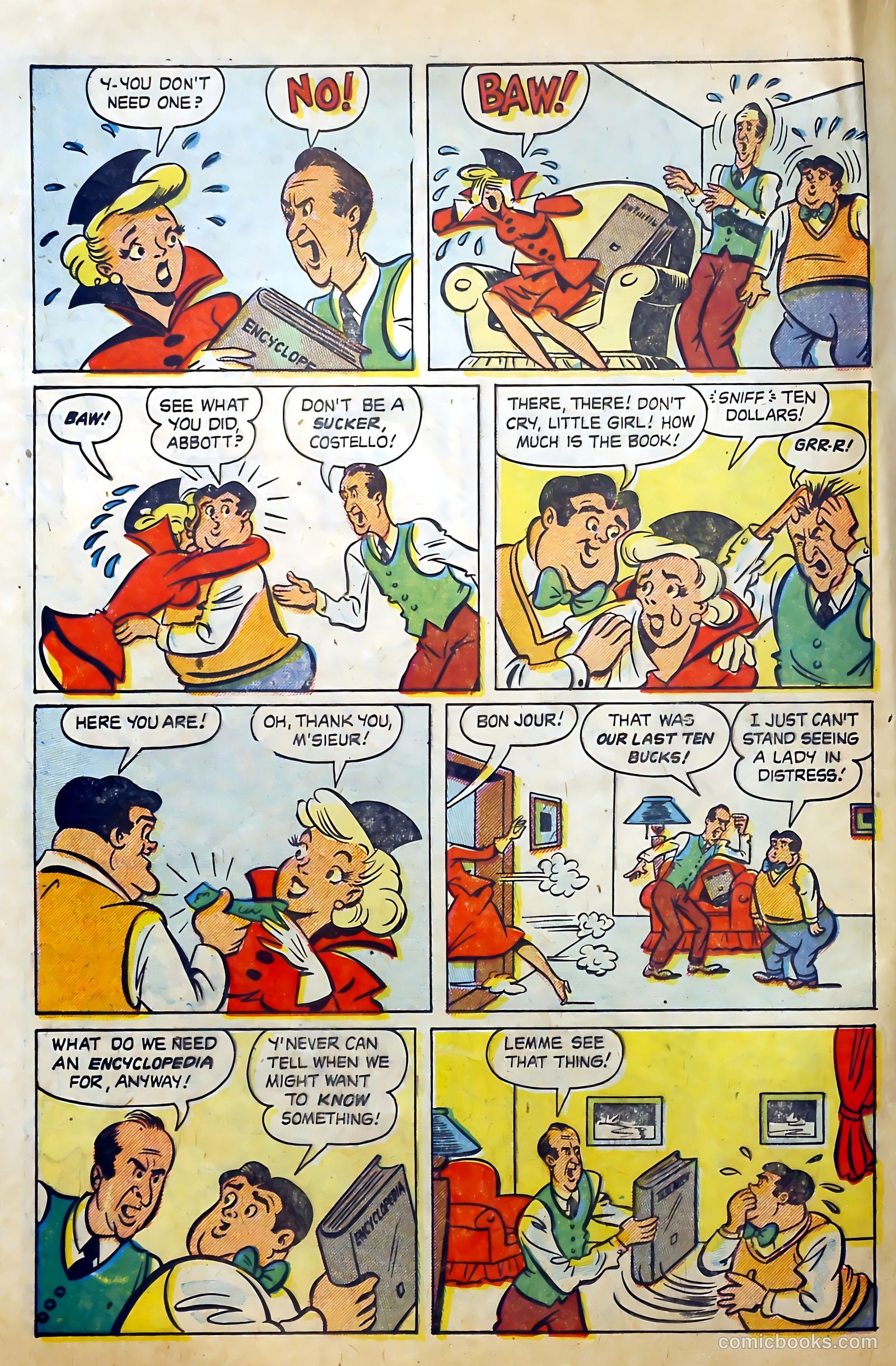 Abbott and Costello Comics #40 (1956) — page 20 of 36