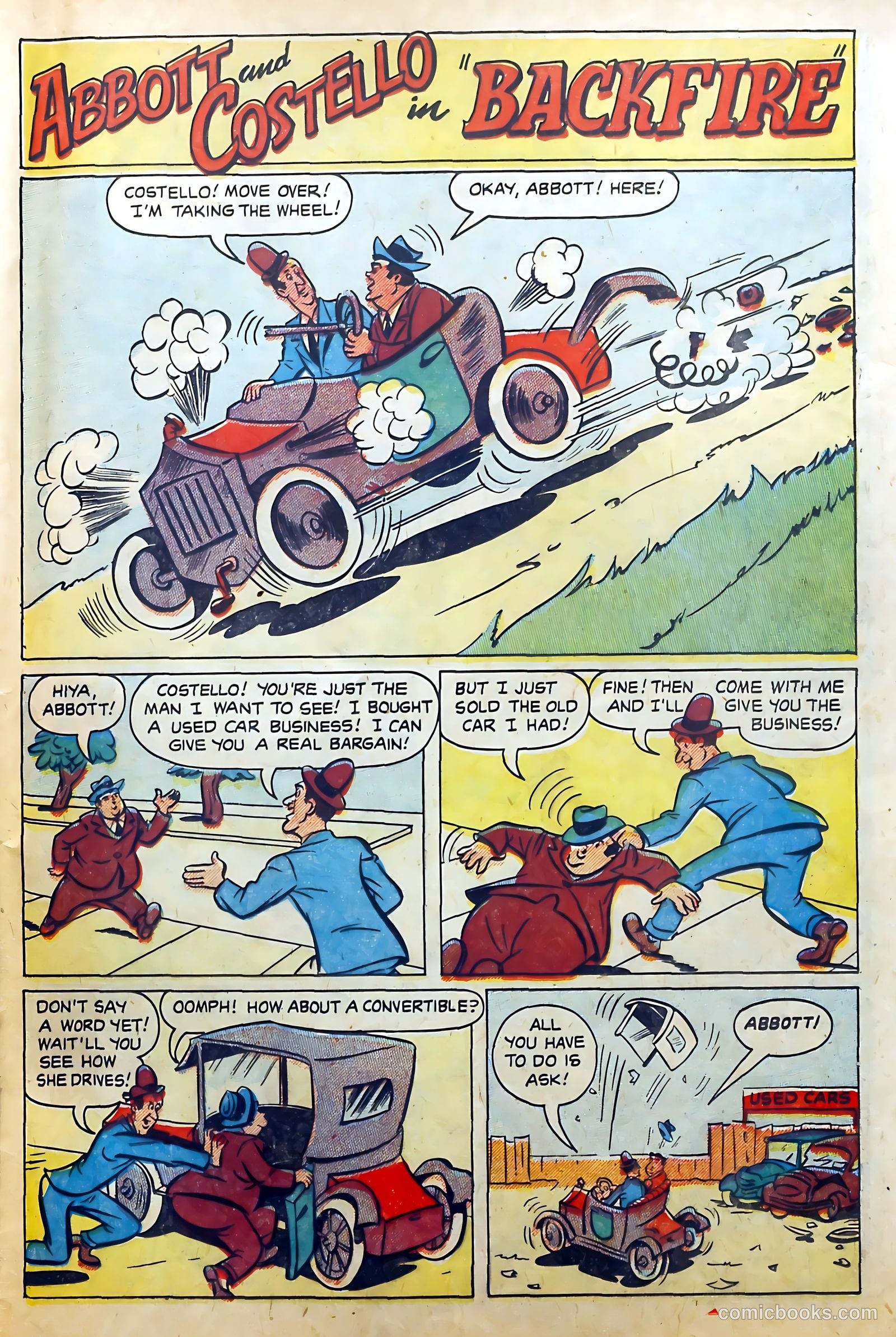 Abbott and Costello Comics #40 (1956) — page 25 of 36