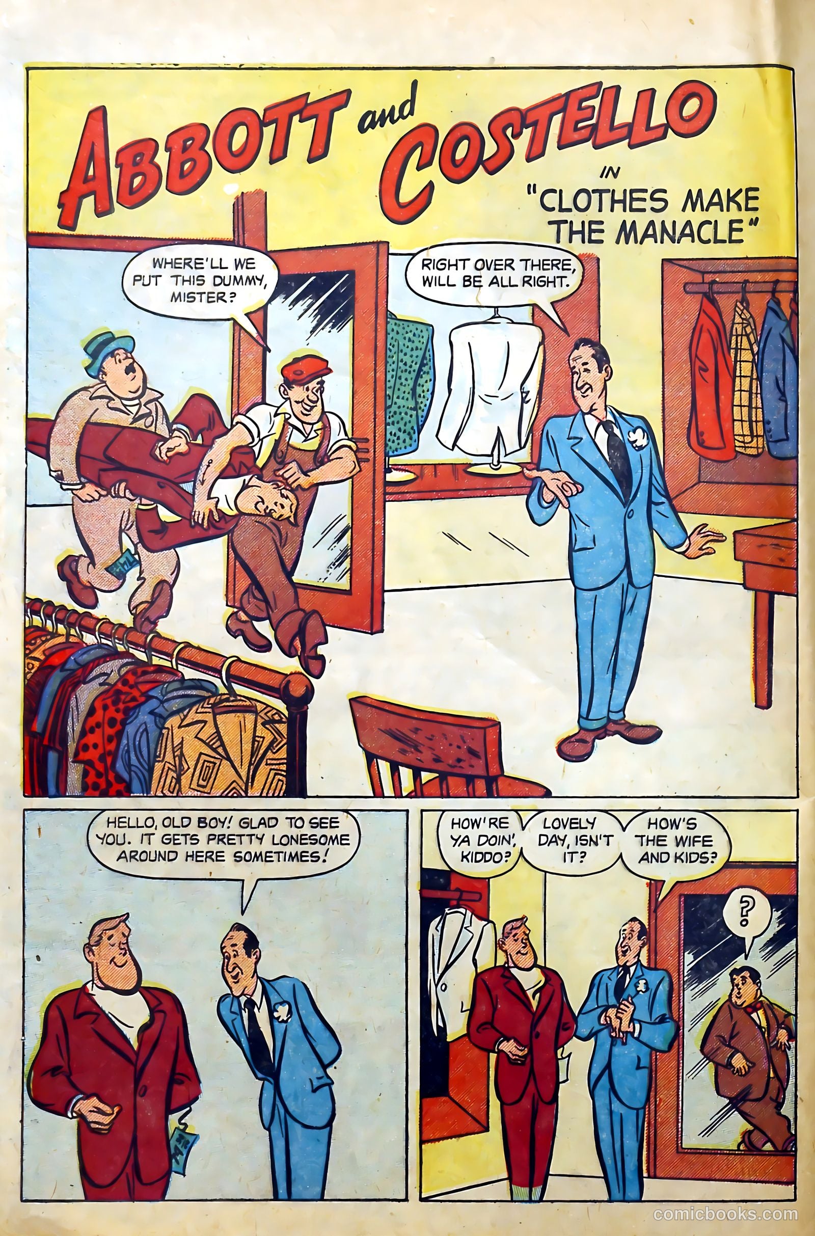 Abbott and Costello Comics #40 (1956) — page 28 of 36