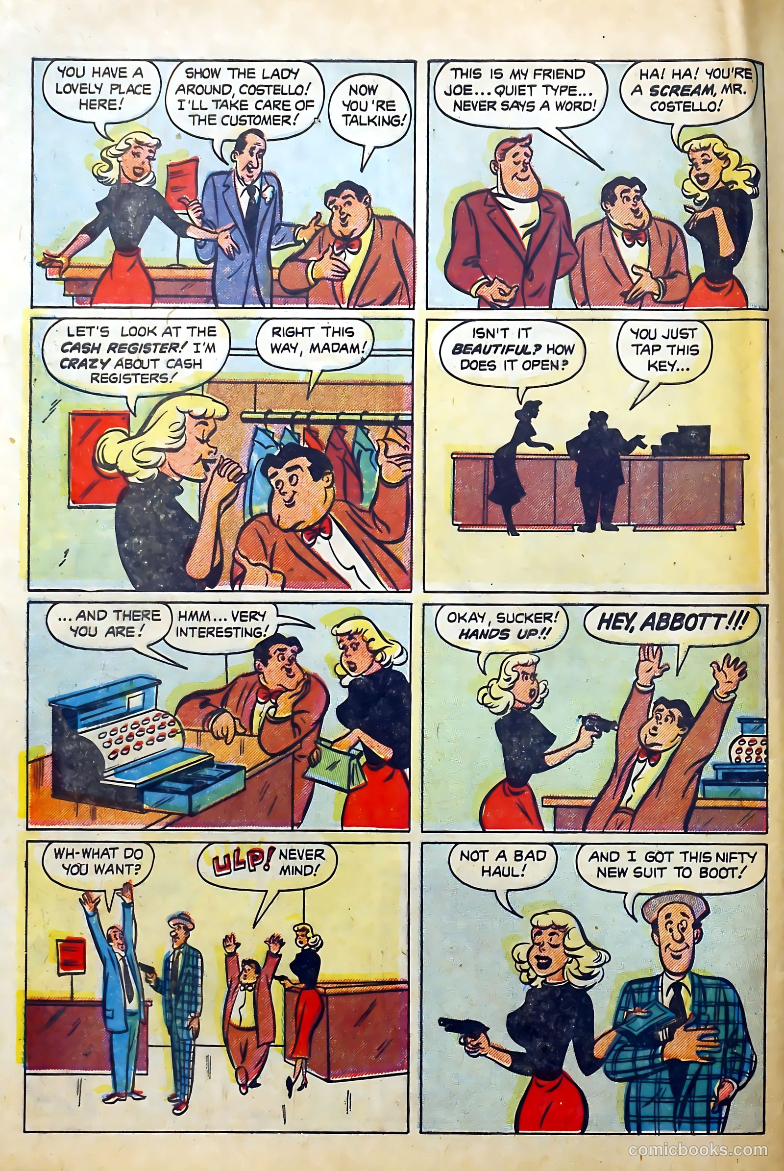 Abbott and Costello Comics #40 (1956) — page 32 of 36
