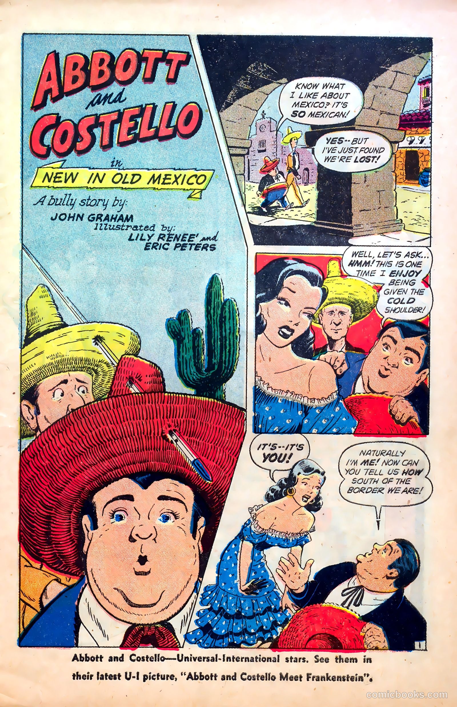 Abbott and Costello Comics #5 (1948) — page 3 of 36