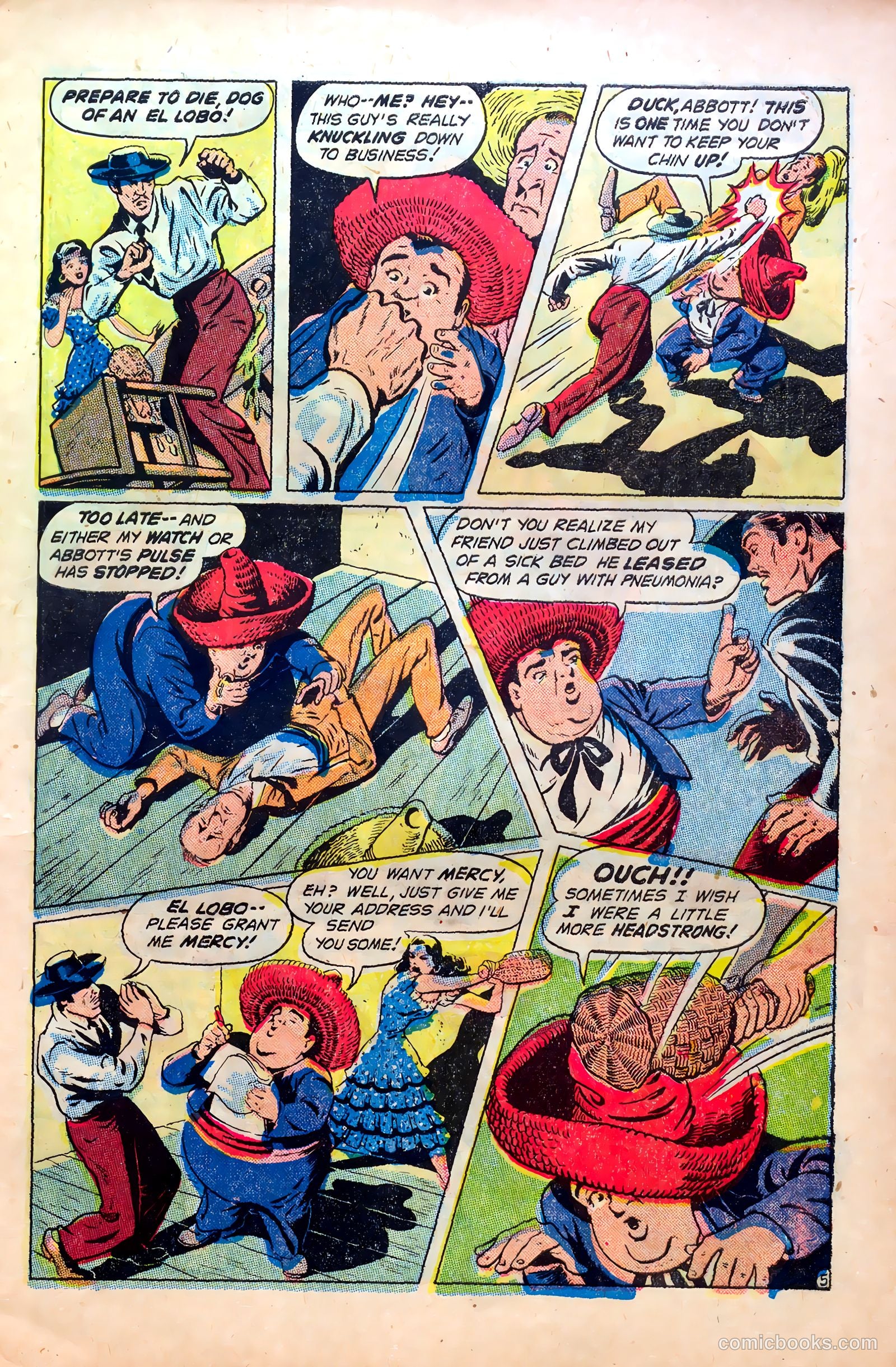 Abbott and Costello Comics #5 (1948) — page 7 of 36