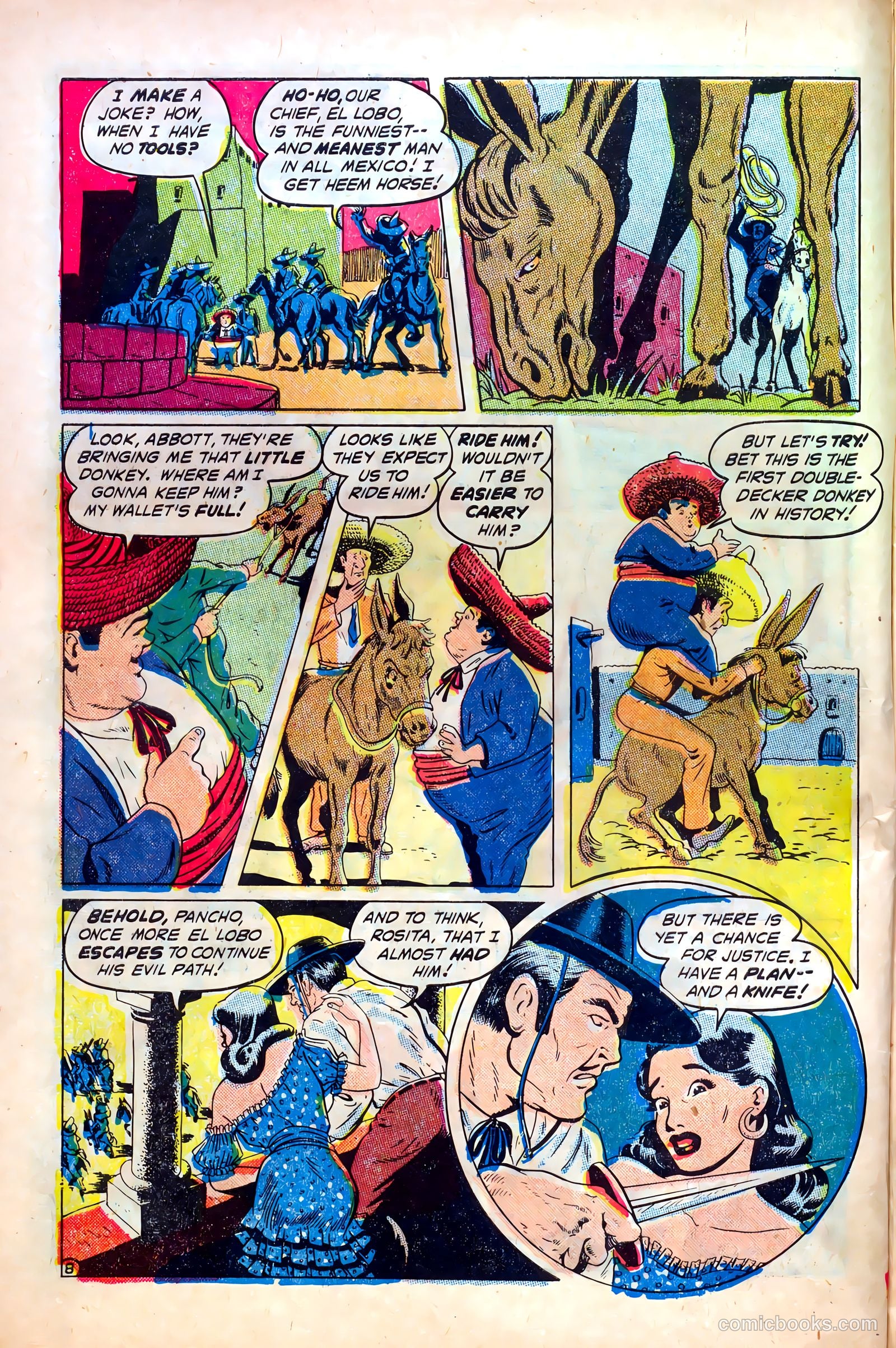 Abbott and Costello Comics #5 (1948) — page 10 of 36