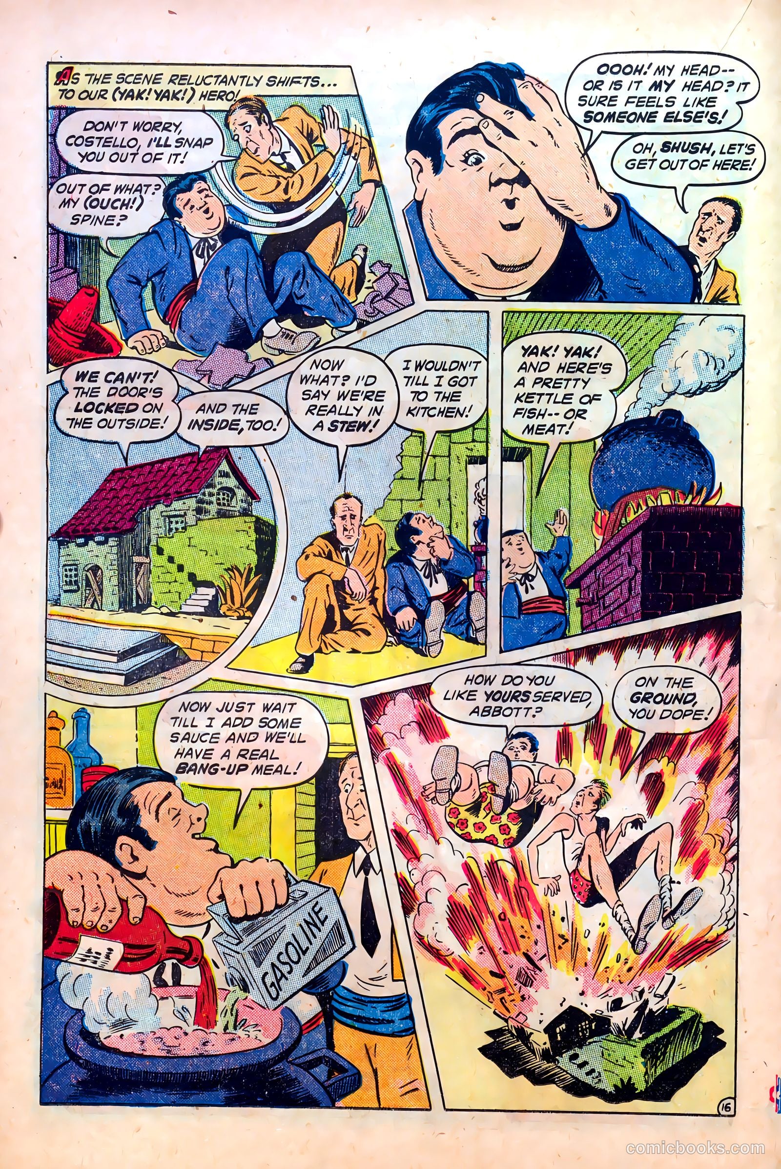 Abbott and Costello Comics #5 (1948) — page 18 of 36