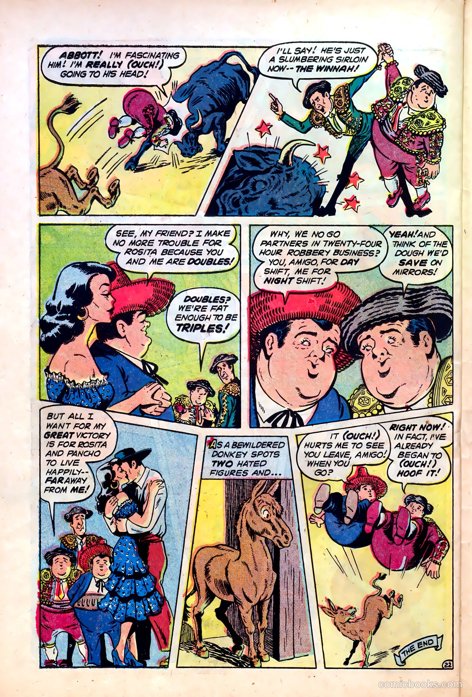 Abbott and Costello Comics #5 (1948) — page 24 of 36