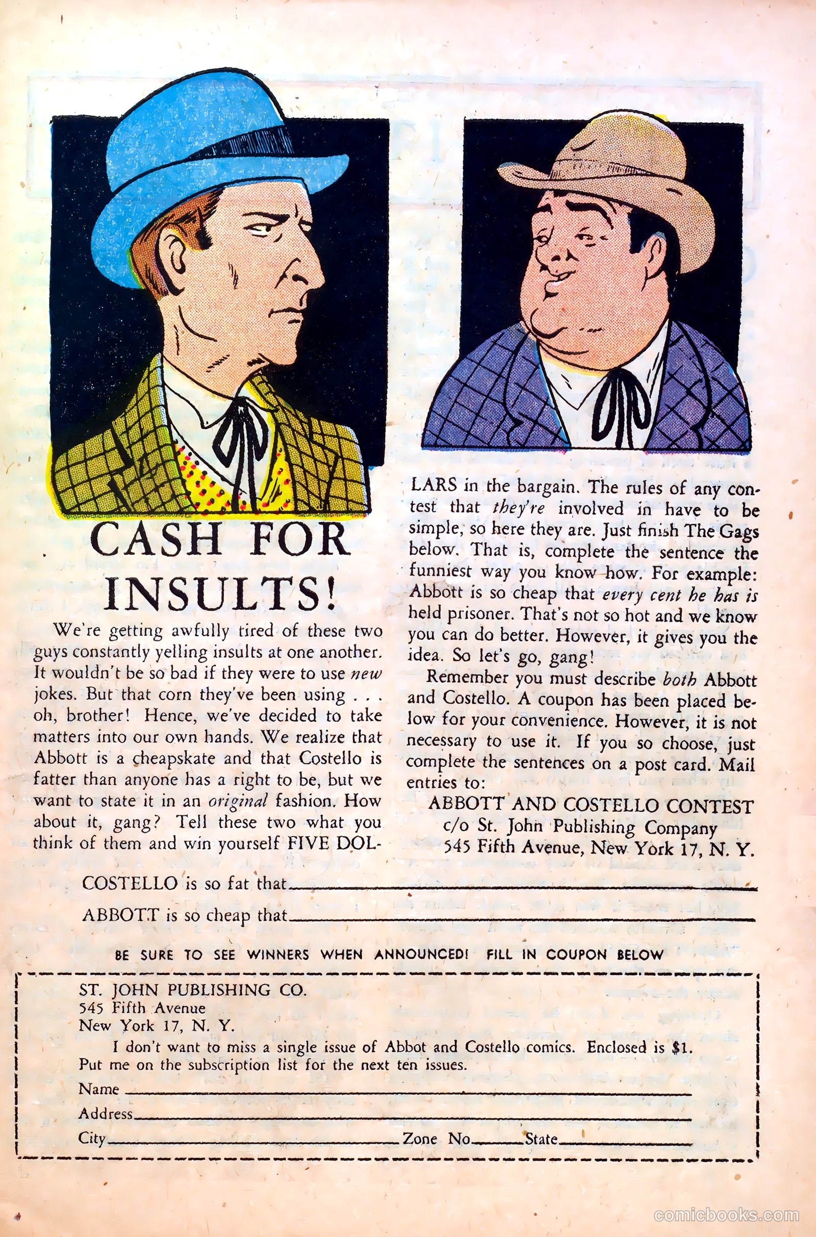 Abbott and Costello Comics #5 (1948) — page 27 of 36
