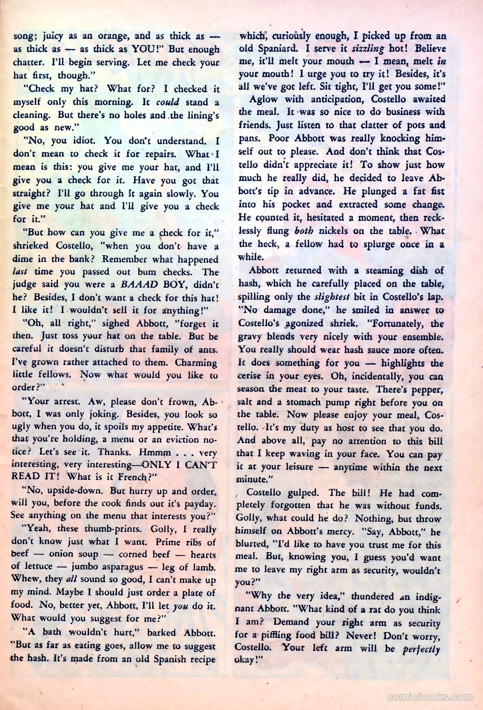Abbott and Costello Comics #5 (1948) — page 29 of 36