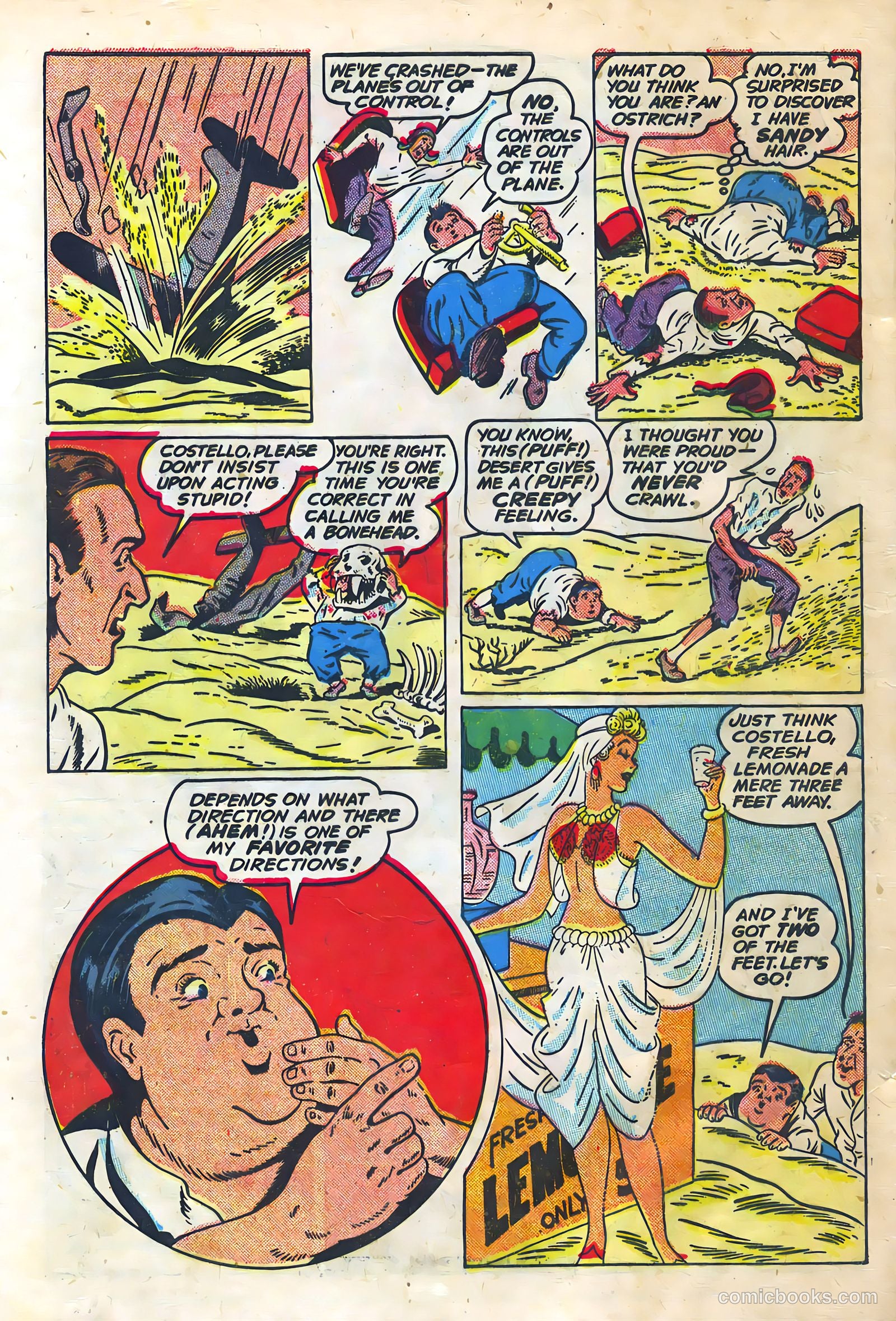 Abbott and Costello Comics #6 (1949) — page 4 of 36