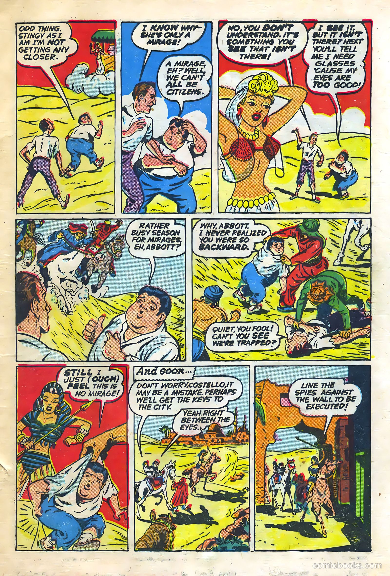 Abbott and Costello Comics #6 (1949) — page 5 of 36