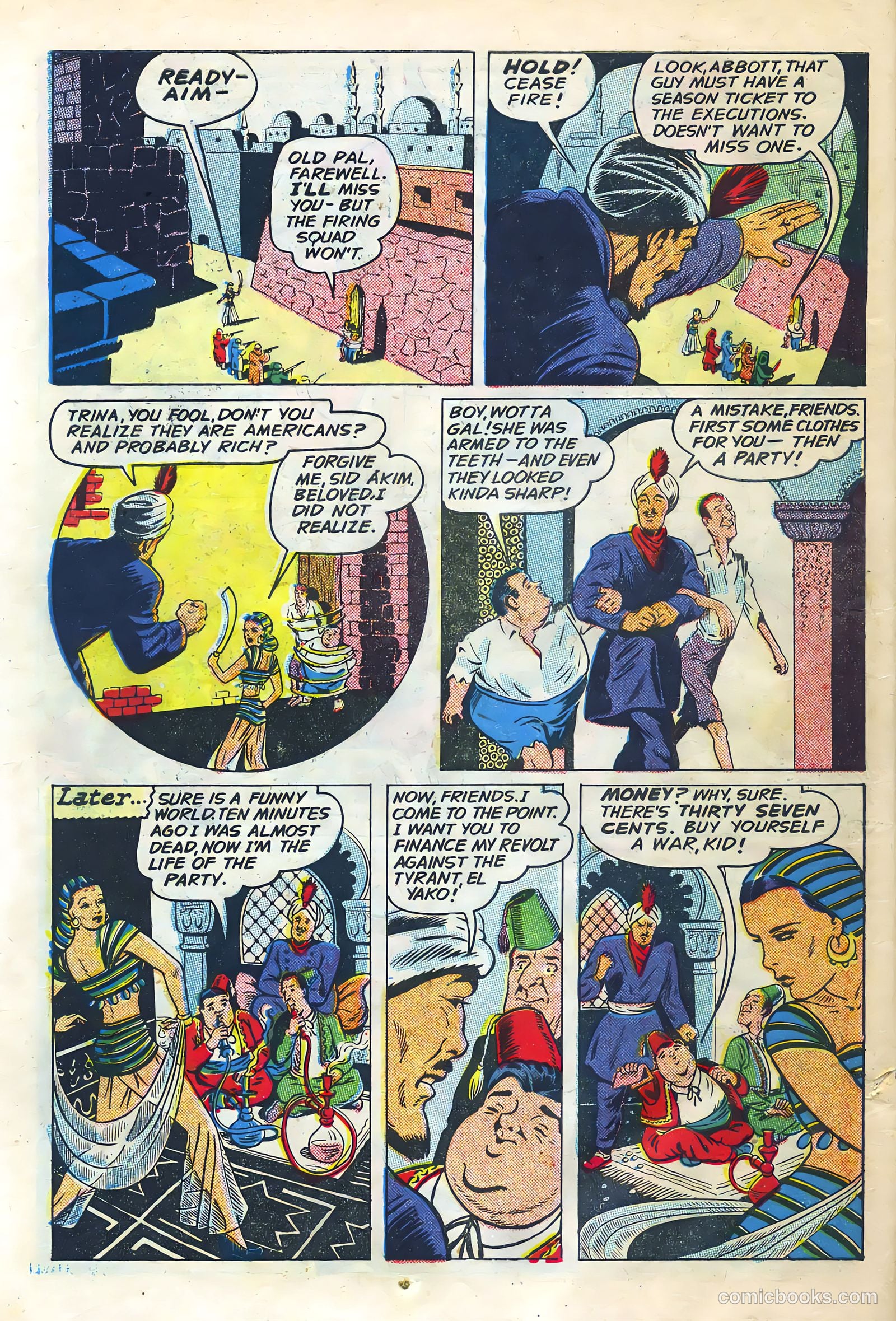 Abbott and Costello Comics #6 (1949) — page 6 of 36