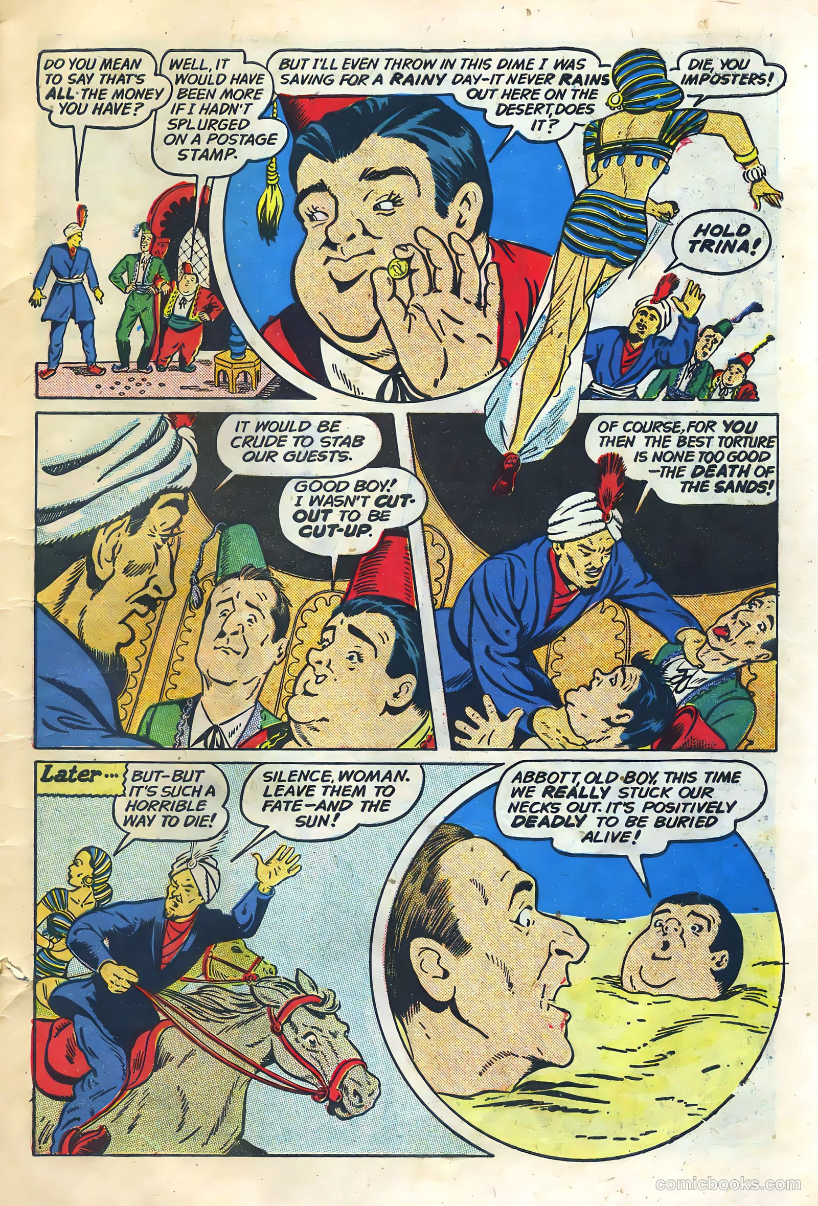Abbott and Costello Comics #6 (1949) — page 7 of 36