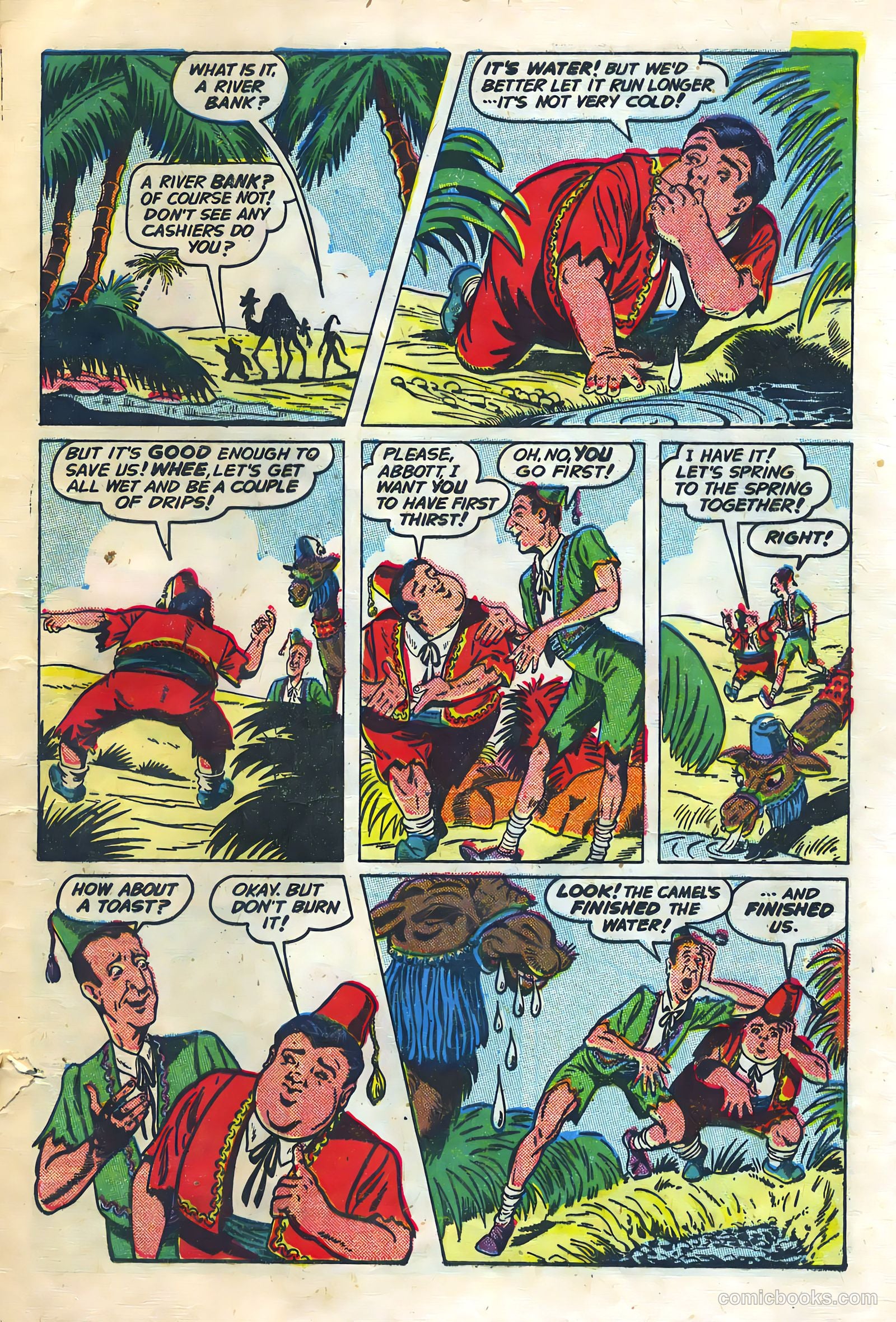 Abbott and Costello Comics #6 (1949) — page 9 of 36