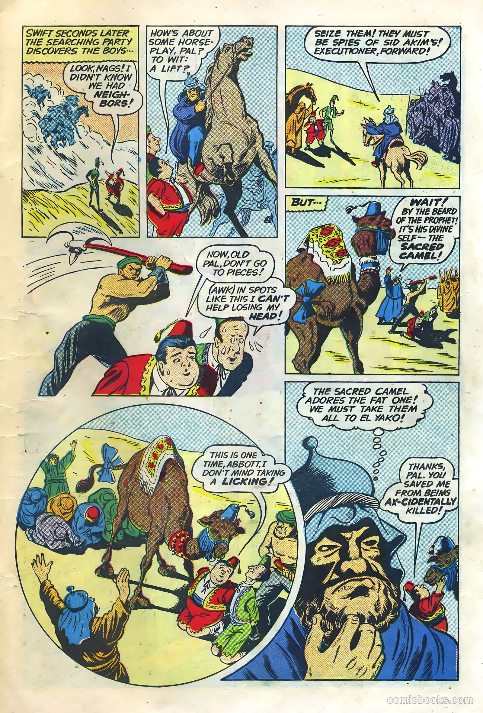 Abbott and Costello Comics #6 (1949) — page 11 of 36