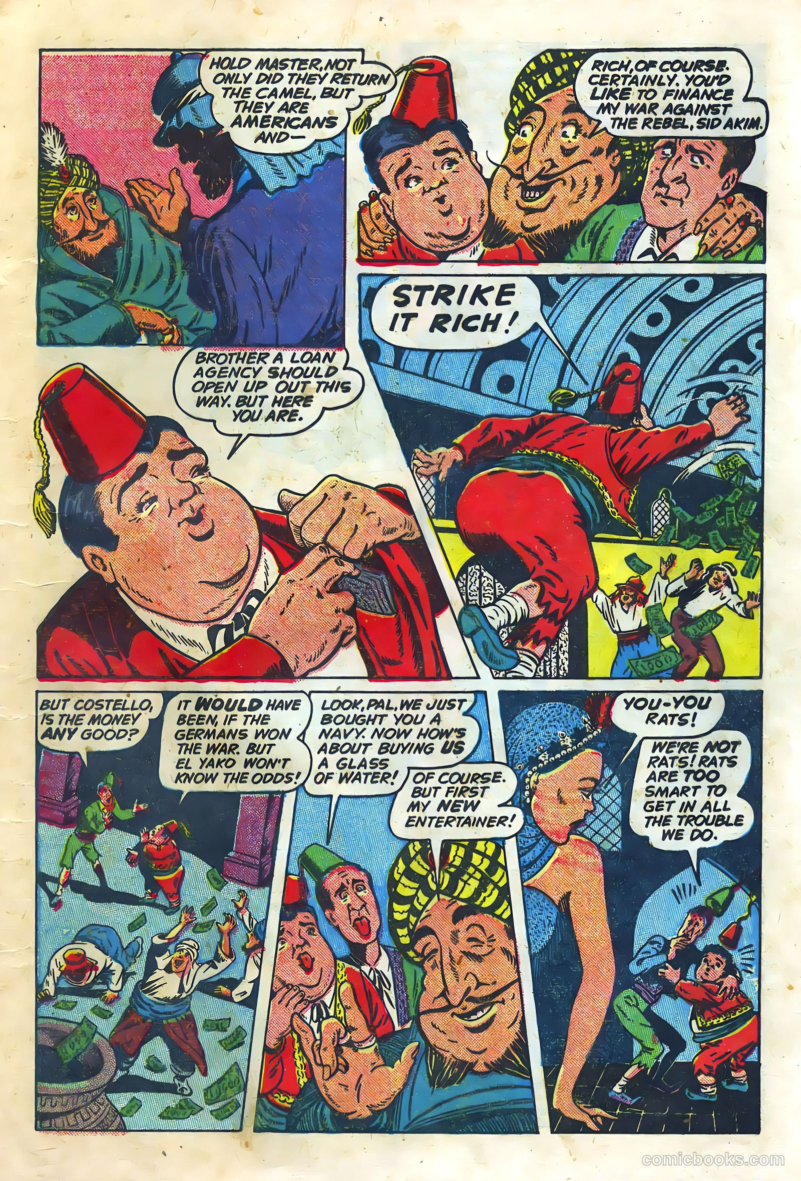 Abbott and Costello Comics #6 (1949) — page 13 of 36