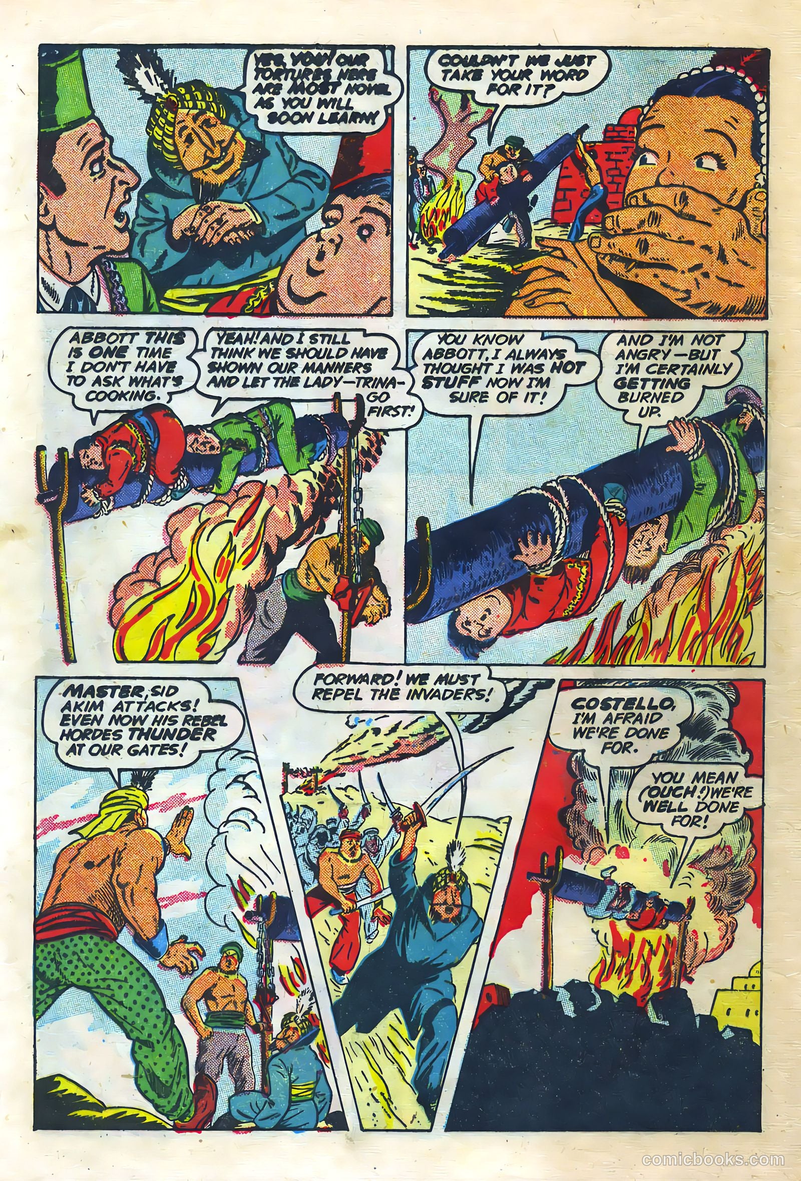 Abbott and Costello Comics #6 (1949) — page 16 of 36