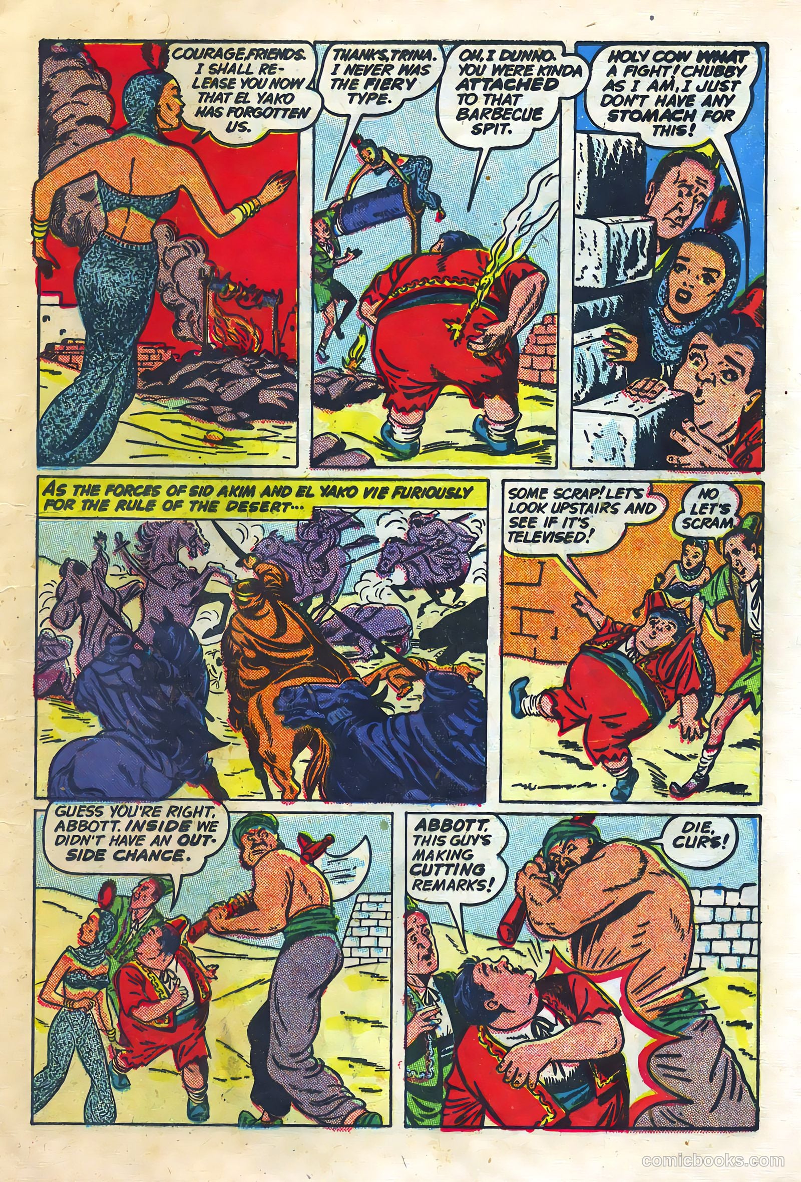 Abbott and Costello Comics #6 (1949) — page 17 of 36