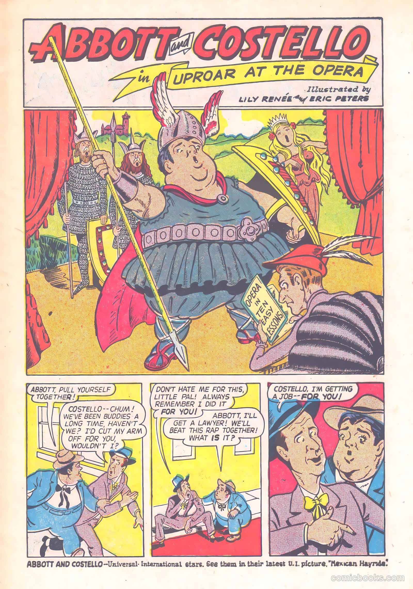 Abbott and Costello Comics #7 (1949) — page 3 of 36