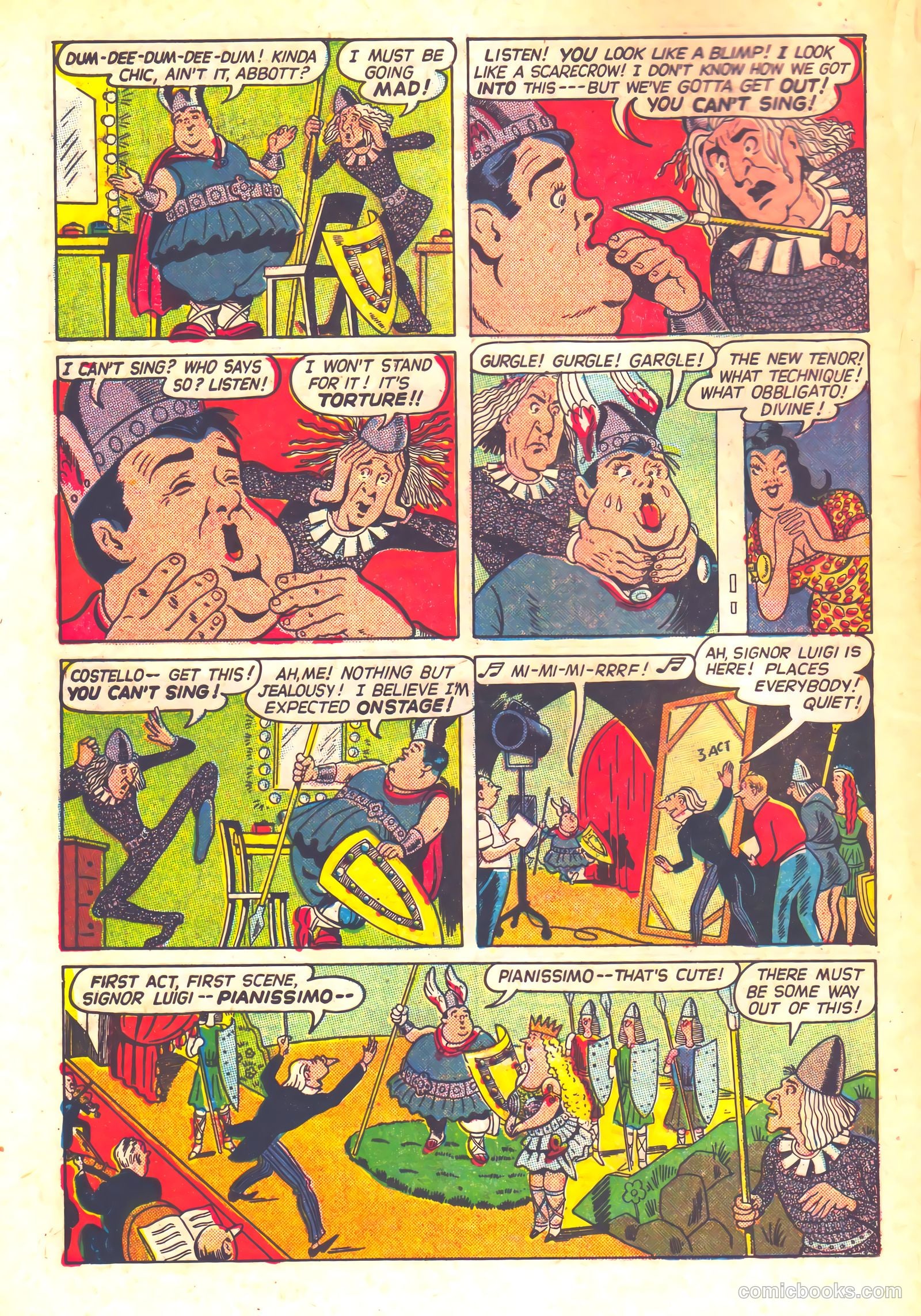 Abbott and Costello Comics #7 (1949) — page 6 of 36