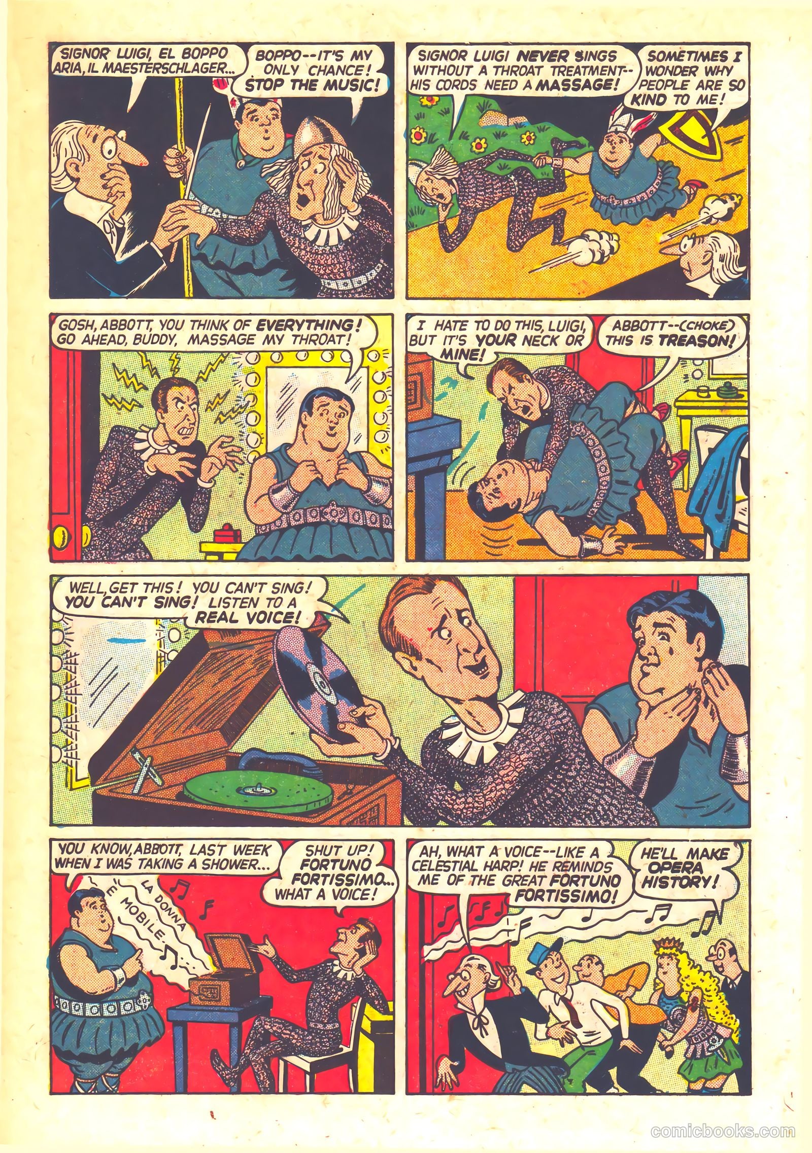 Abbott and Costello Comics #7 (1949) — page 7 of 36