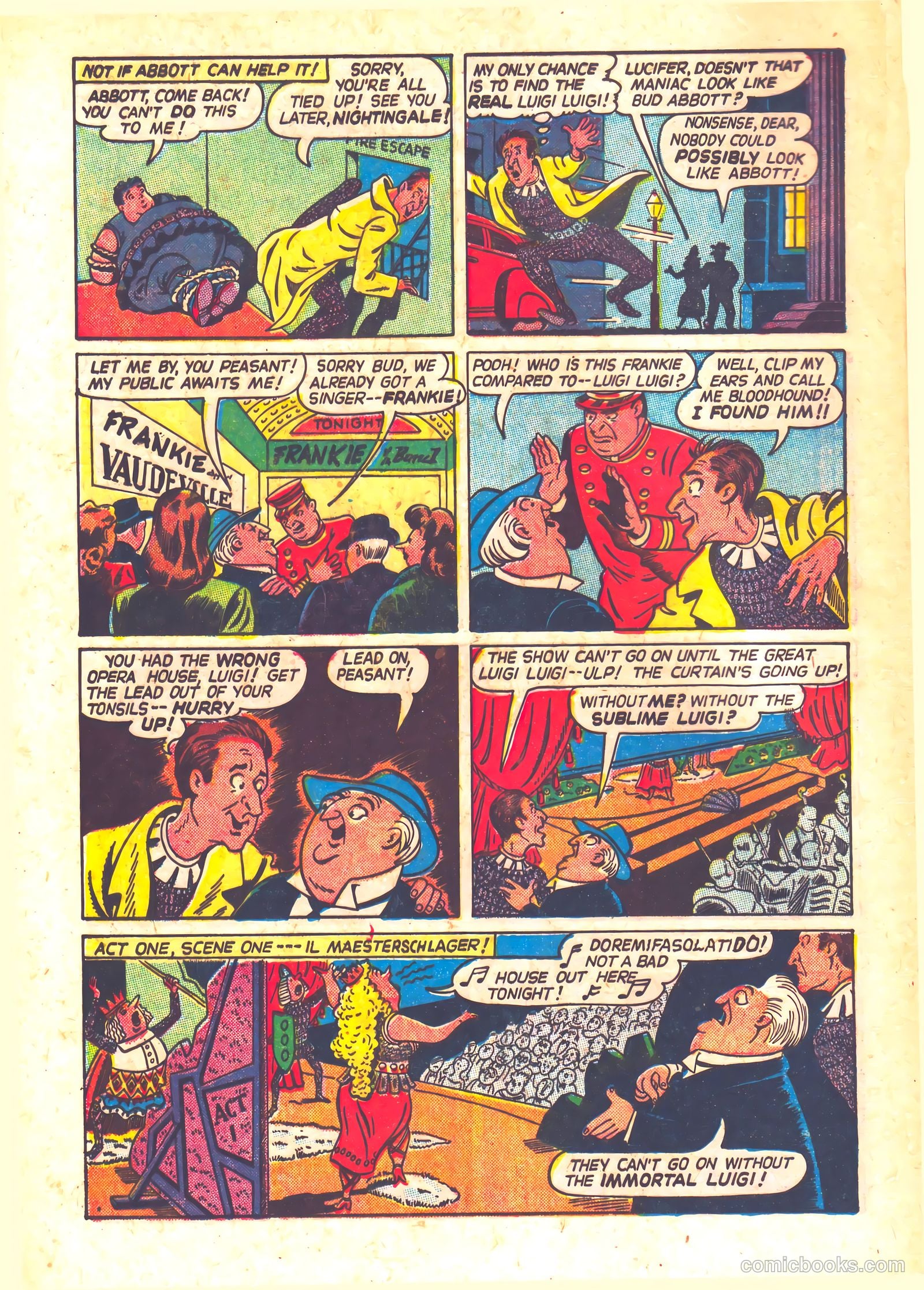 Abbott and Costello Comics #7 (1949) — page 8 of 36