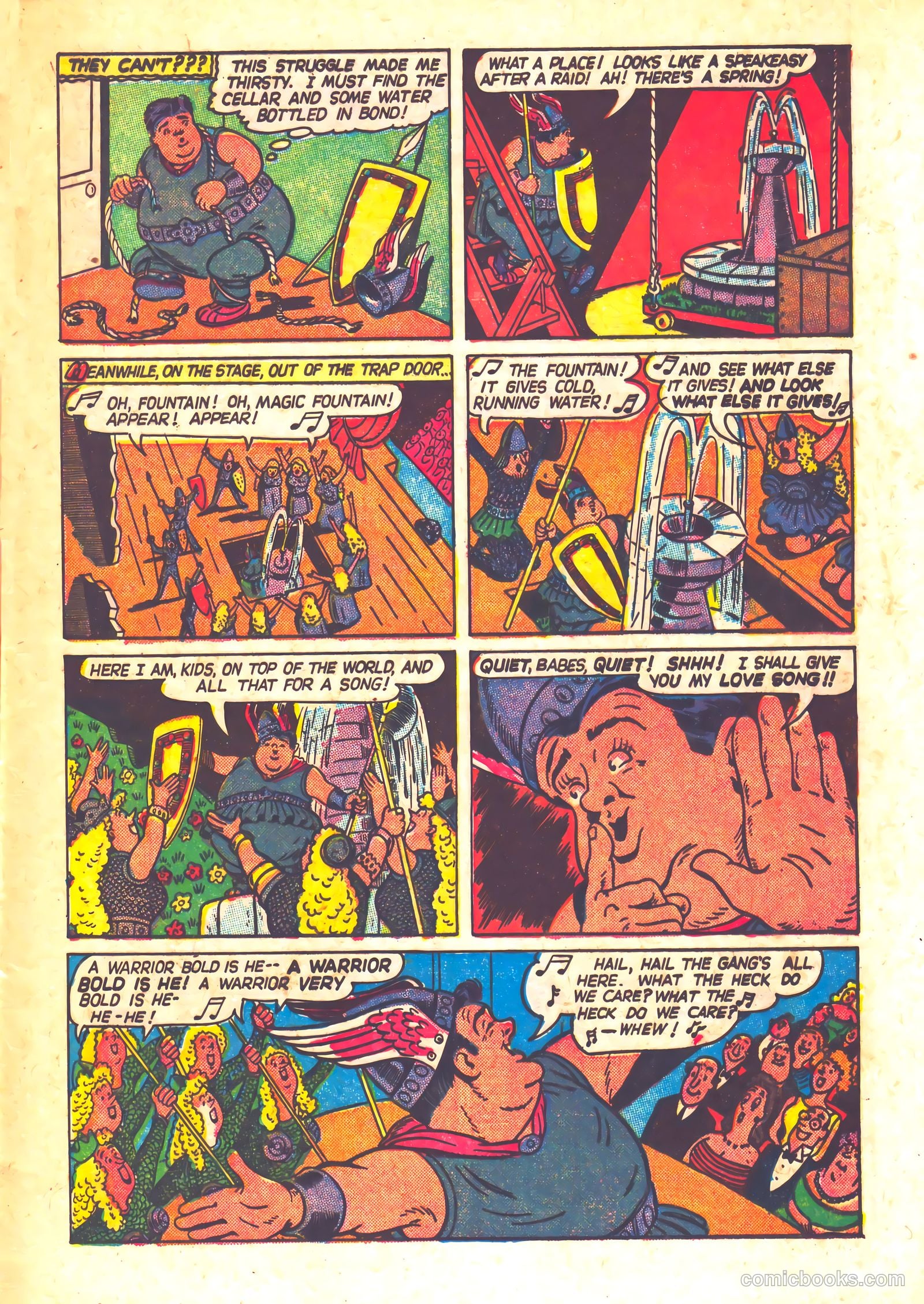 Abbott and Costello Comics #7 (1949) — page 9 of 36