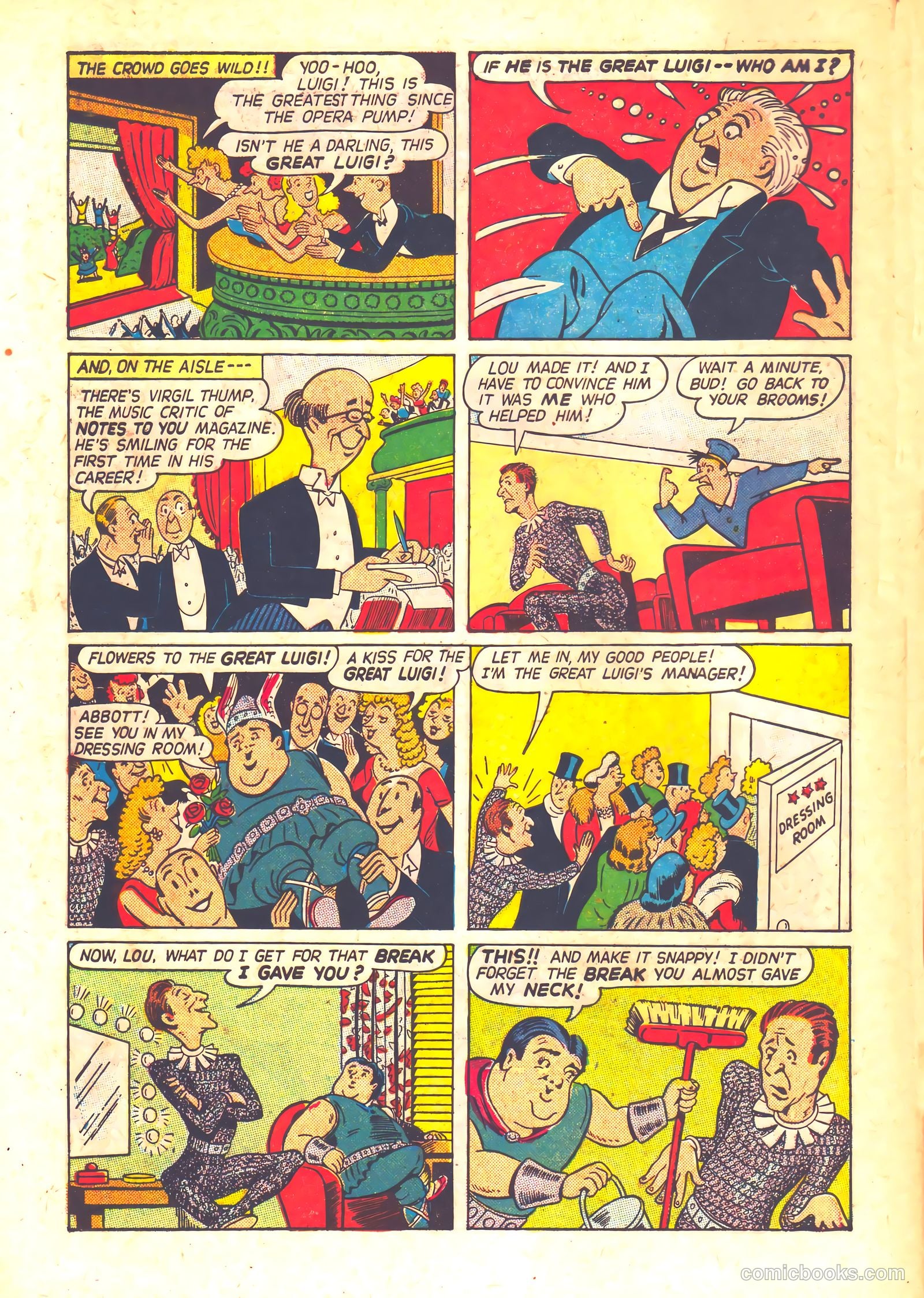 Abbott and Costello Comics #7 (1949) — page 10 of 36
