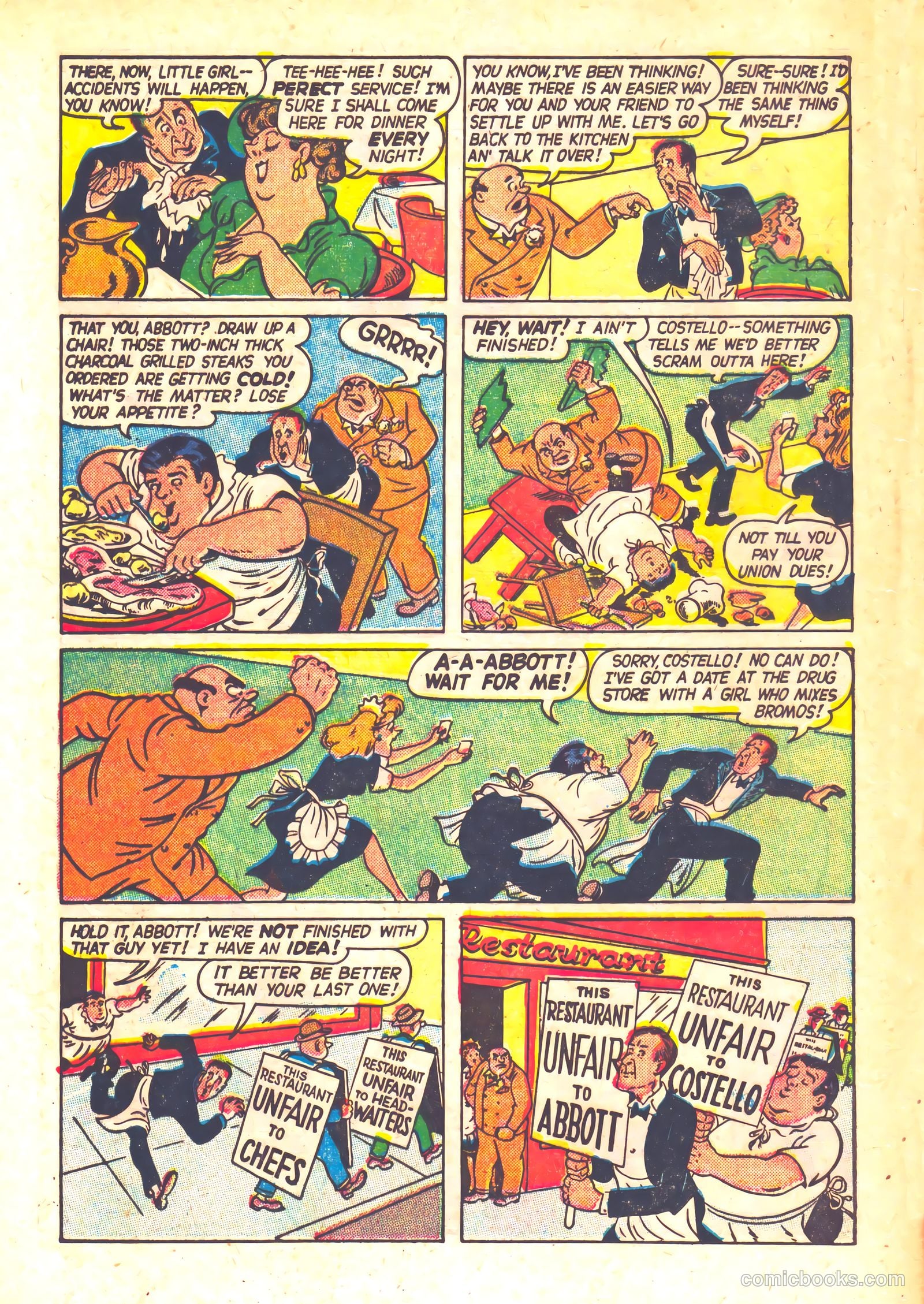 Abbott and Costello Comics #7 (1949) — page 16 of 36