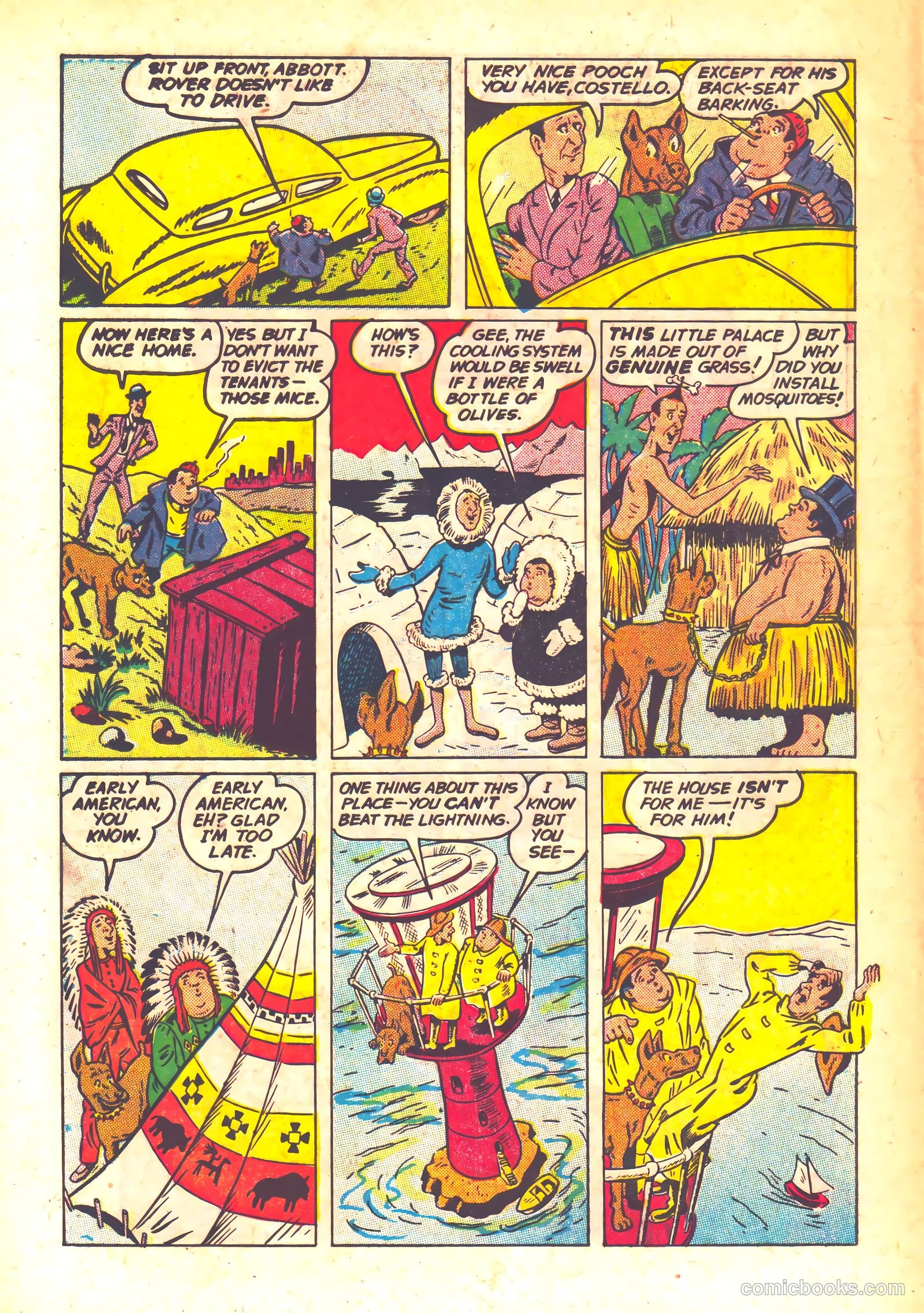 Abbott and Costello Comics #7 (1949) — page 18 of 36