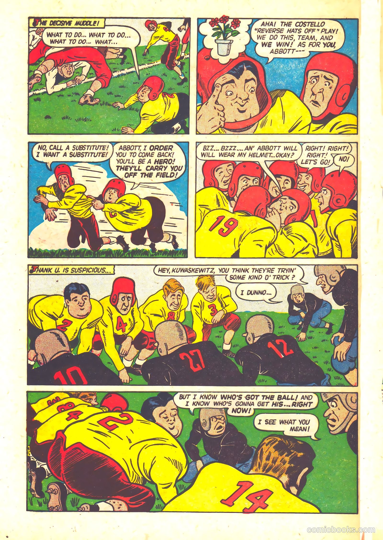 Abbott and Costello Comics #7 (1949) — page 30 of 36