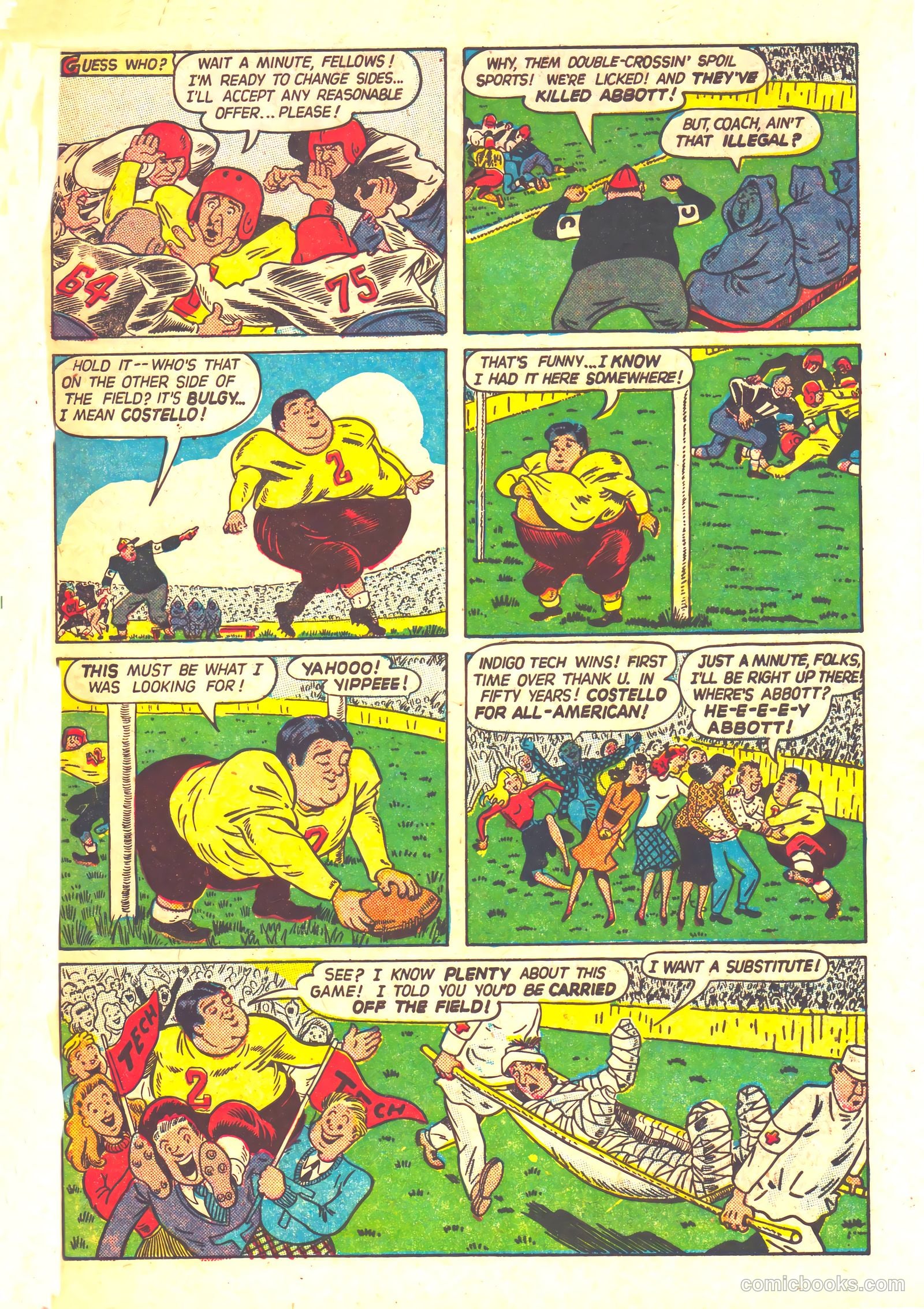 Abbott and Costello Comics #7 (1949) — page 31 of 36
