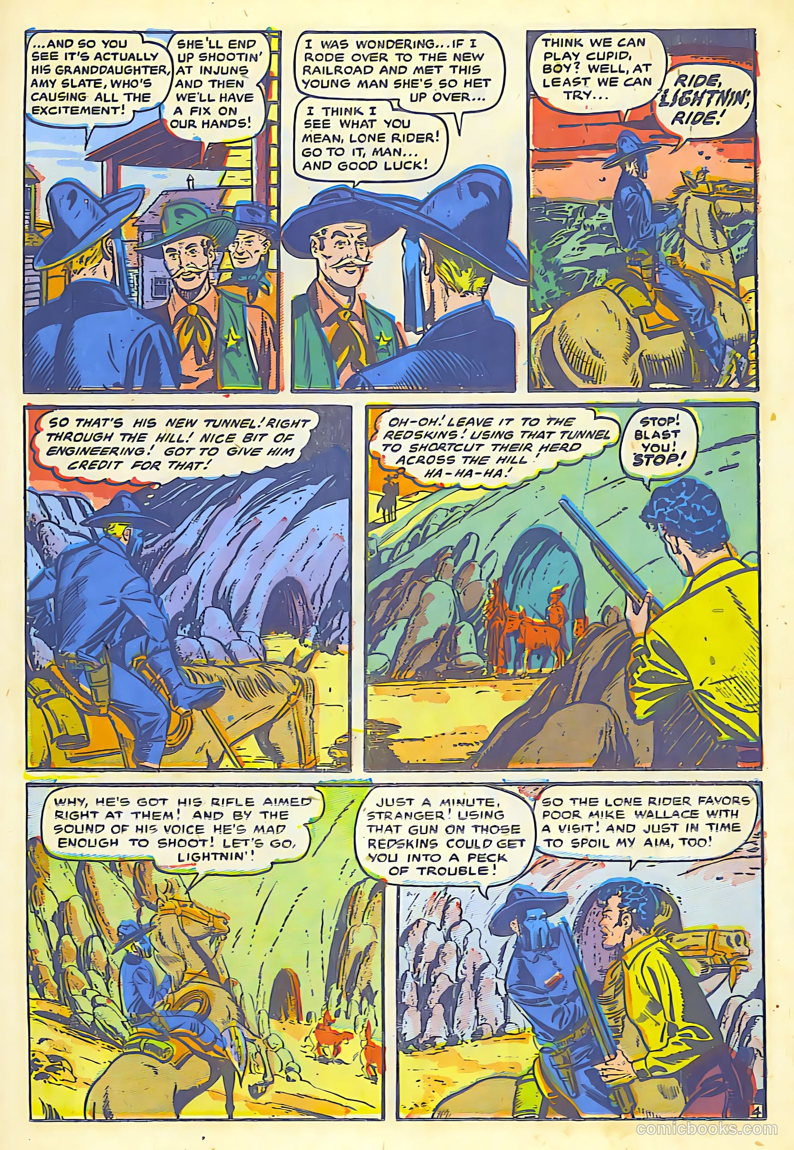 The Lone Rider #1 (1951) — page 29 of 52