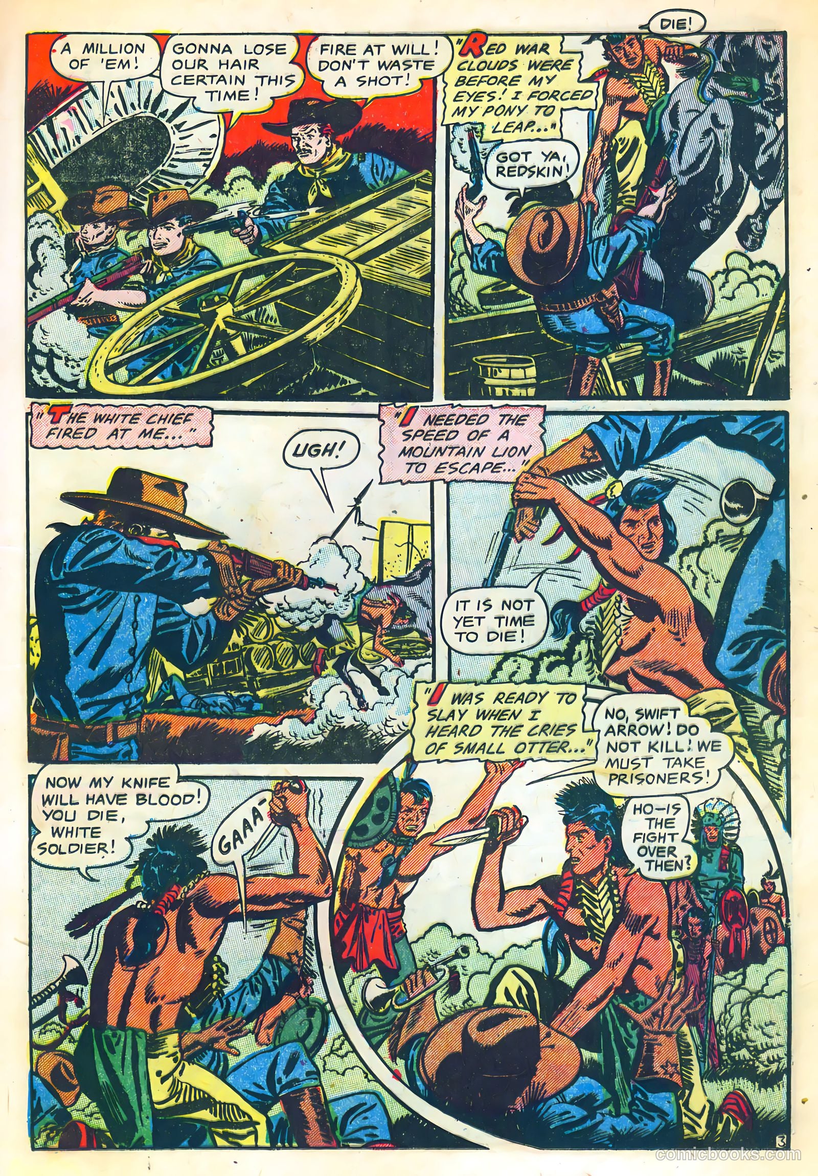 The Lone Rider #10 (1952) — page 13 of 36