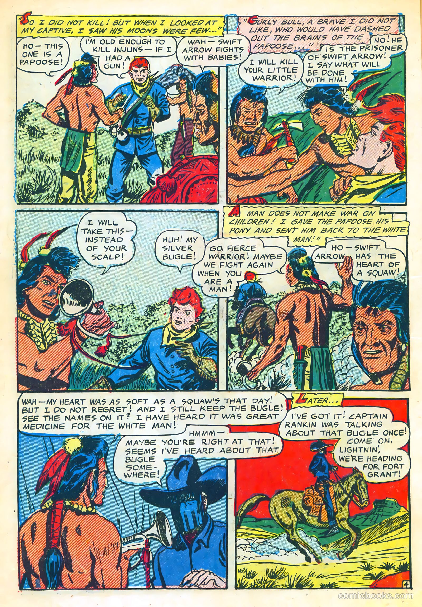 The Lone Rider #10 (1952) — page 14 of 36