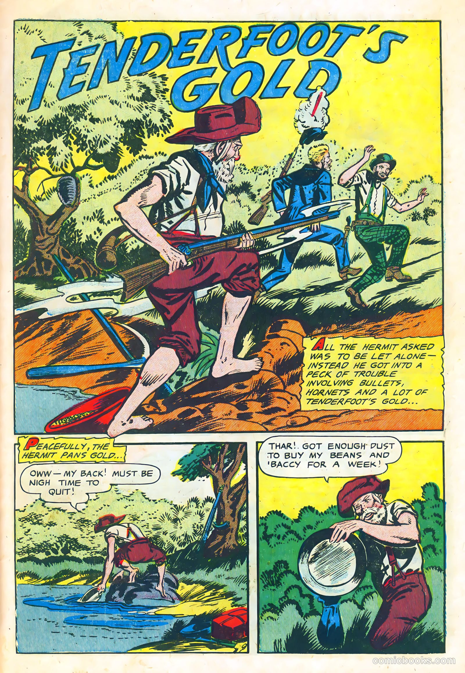 The Lone Rider #10 (1952) — page 27 of 36